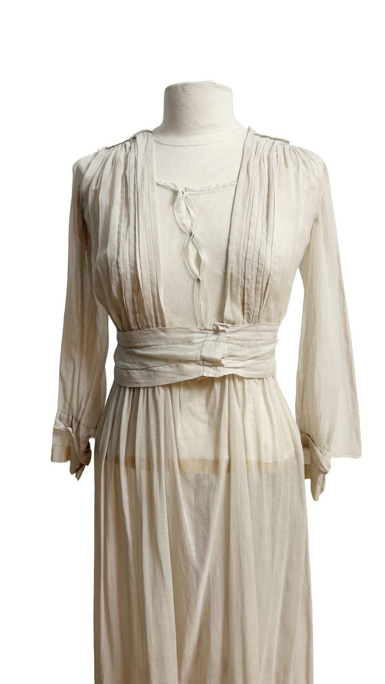 Authentic Edwardian Dress / Tea Dress / Antique Dress / Size Small