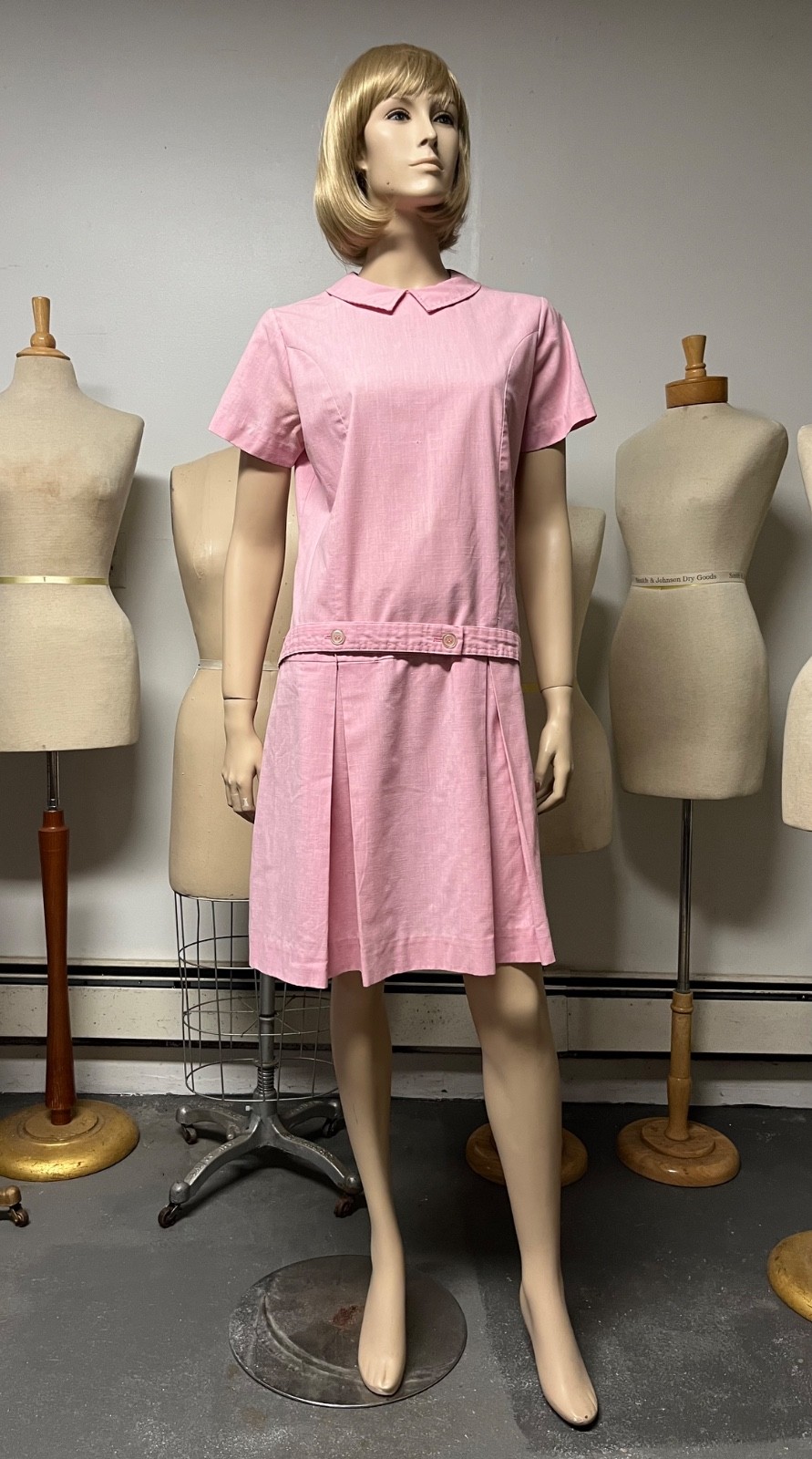 9 Pc Late 1940s – 1990s Colorful Summer Dress/Skirt Lot Linen Cotton Silk Rayon