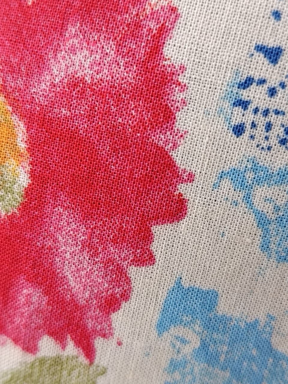 Vintage 1970 Guy Dubois New Floral Print Midi Dress Medium Made in France