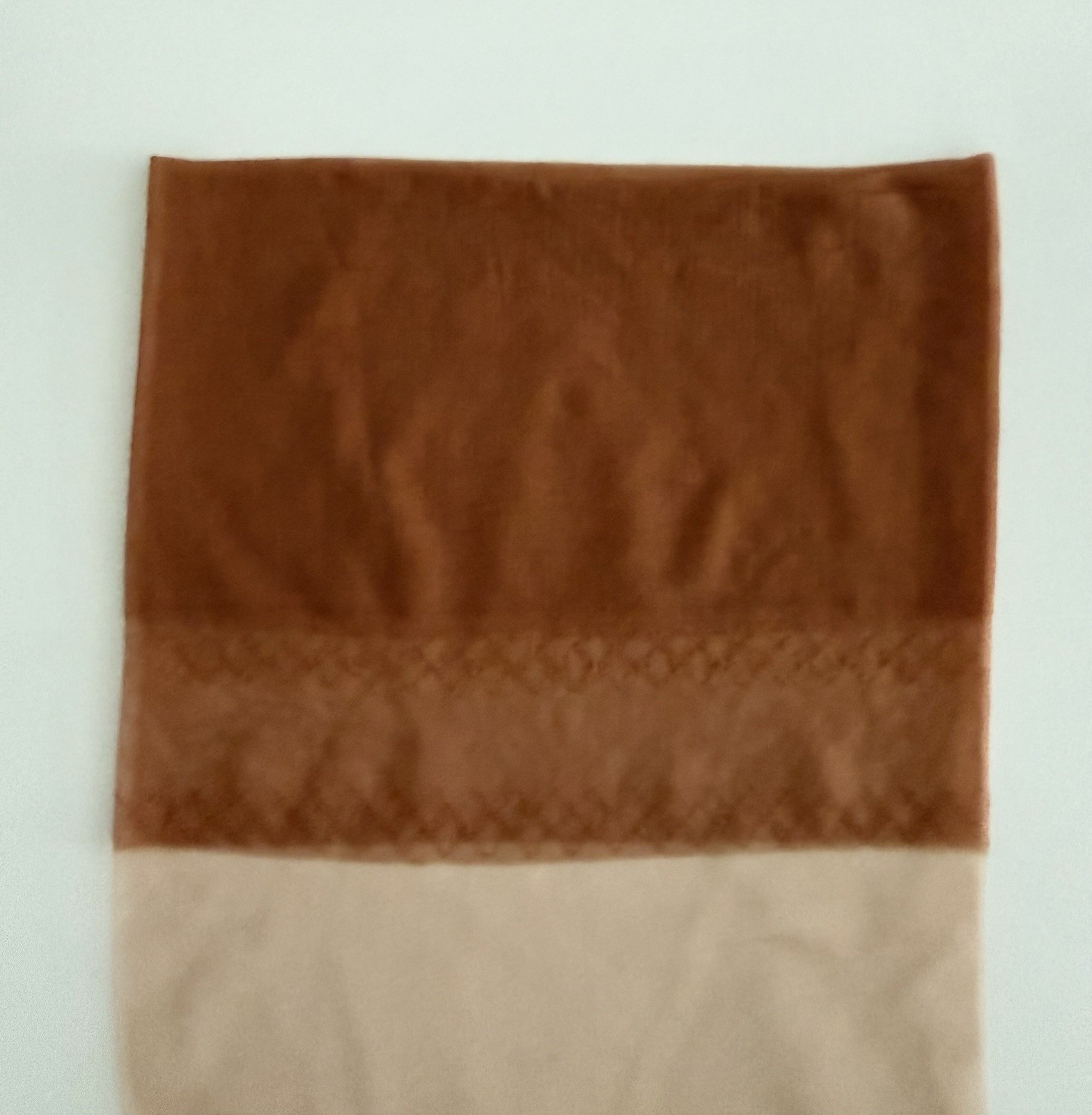 Vintage Seamless Stocking Flat Knit Stockings Bare Heel 32 1/2 Inches