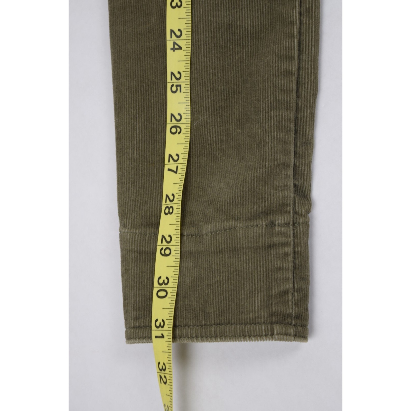Vintage Eddie Bauer Jacket Size S/M 90s Forest Green Soft Corduroy Bronze Button