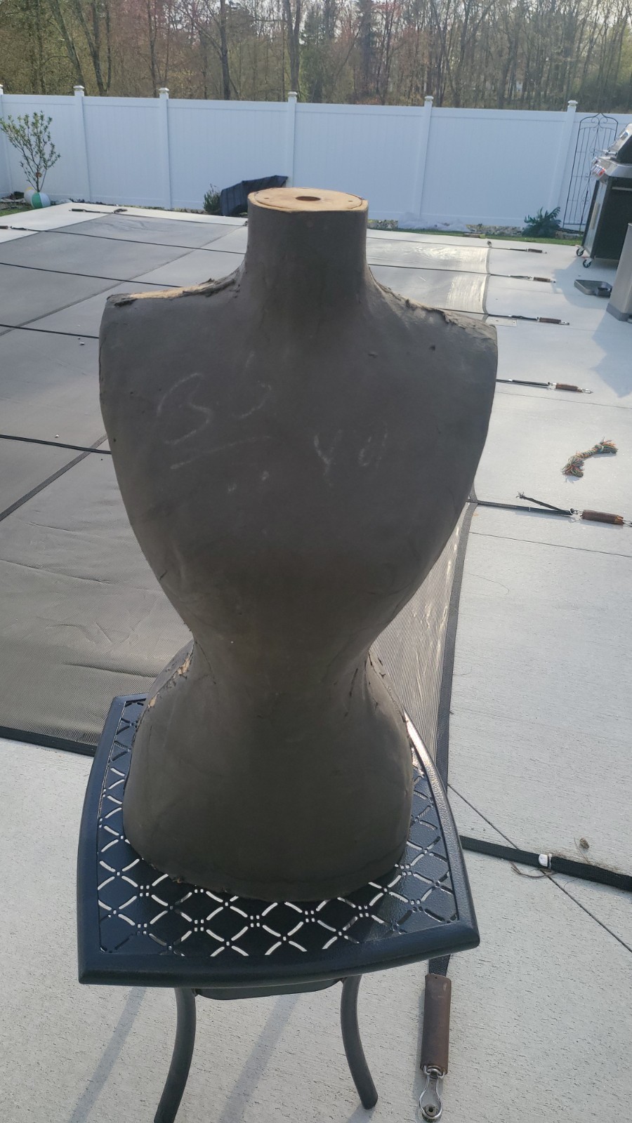 Rare Antique Dress Form
