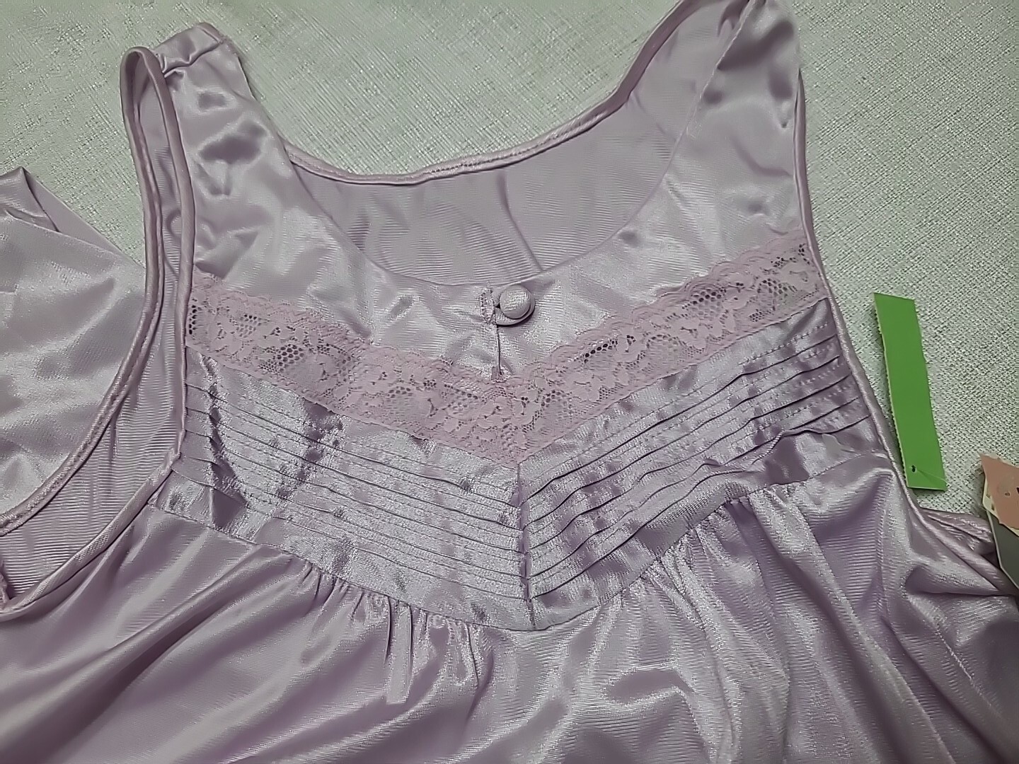 Nwt Vintage Texsheen Nightgown /Jacket 2 pc Set Mauve Purple Women&rsquo;s M