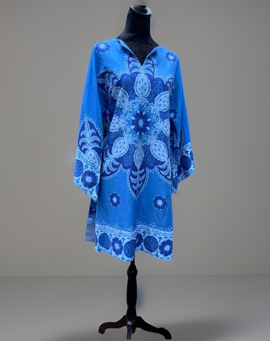 1960s Ruth Clorage HIPPY Boho Beautiful Summer/beach Dress.medium.Jamaica