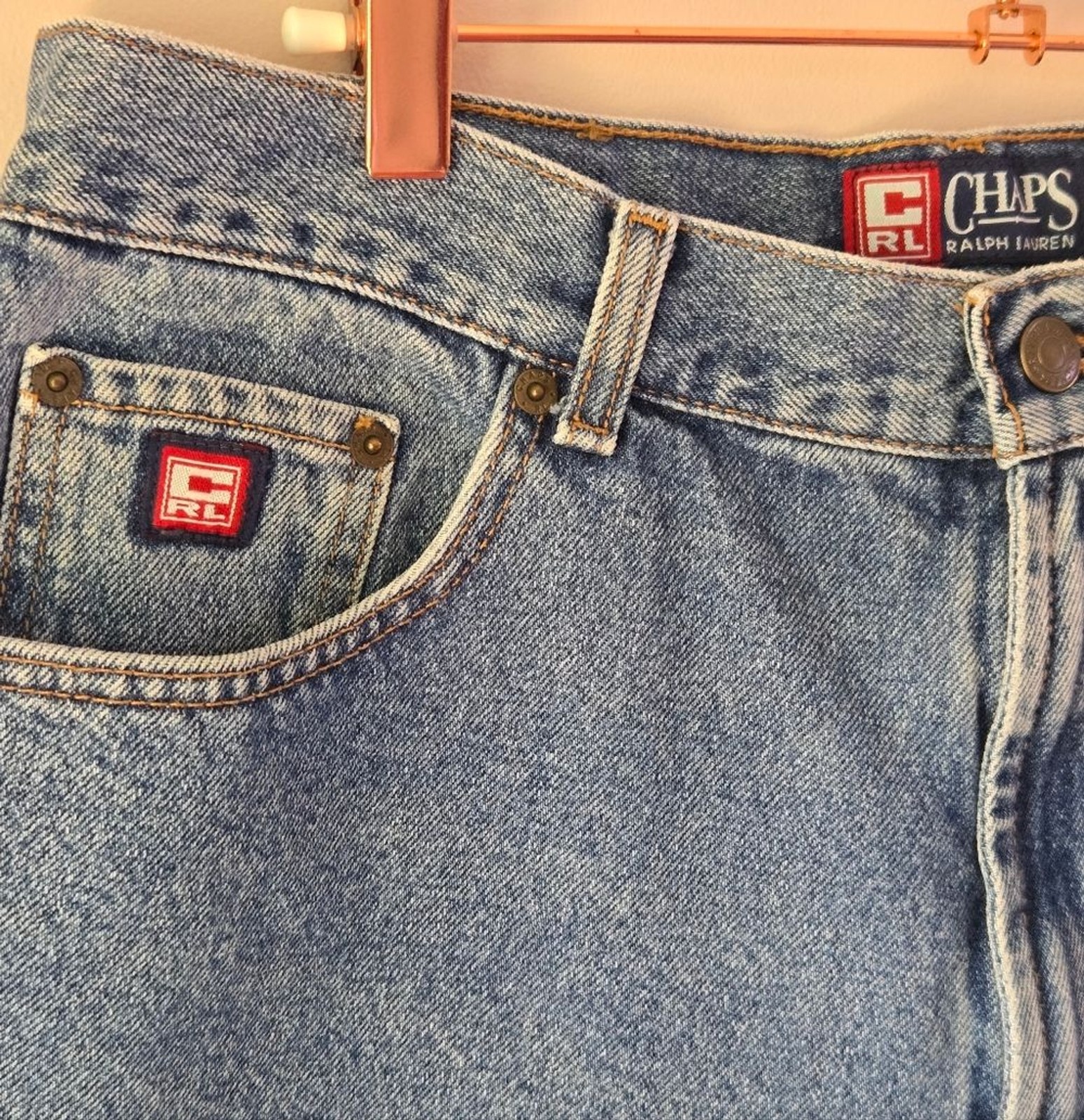 VTG Chaps Ralph Lauren « The Spirited Tradition » Jeans | 32×30 (Actual)