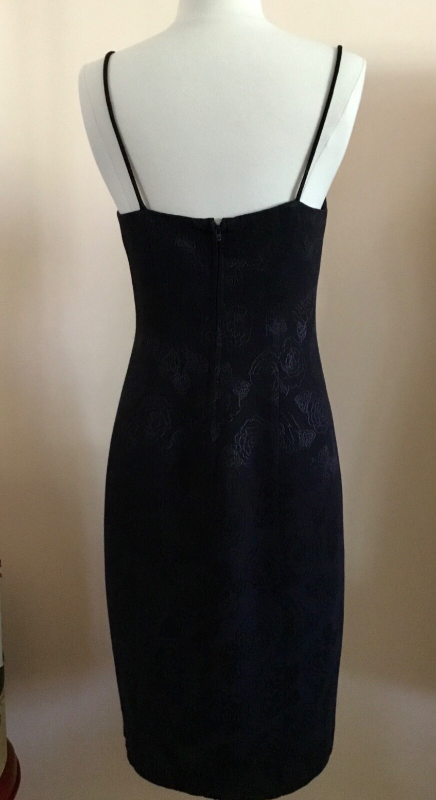VTG &lsquo;POSITIVELY ELLYN&rsquo; 2 PC DRESS & JACKET BLACK & WHITE NO SZ OR FABRIC LABEL