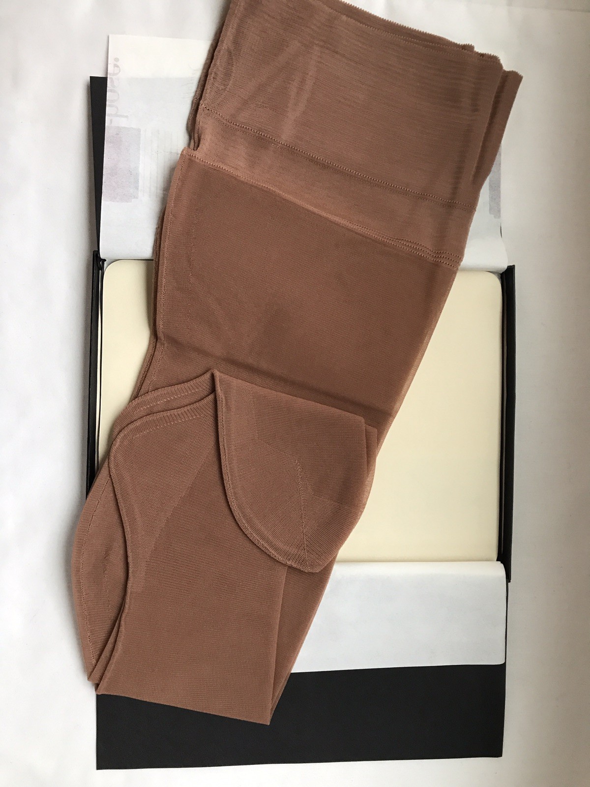 Supp-hose by Mojud Regular Thigh High Stockings Honey – Tall (9.5-10L) Vintage