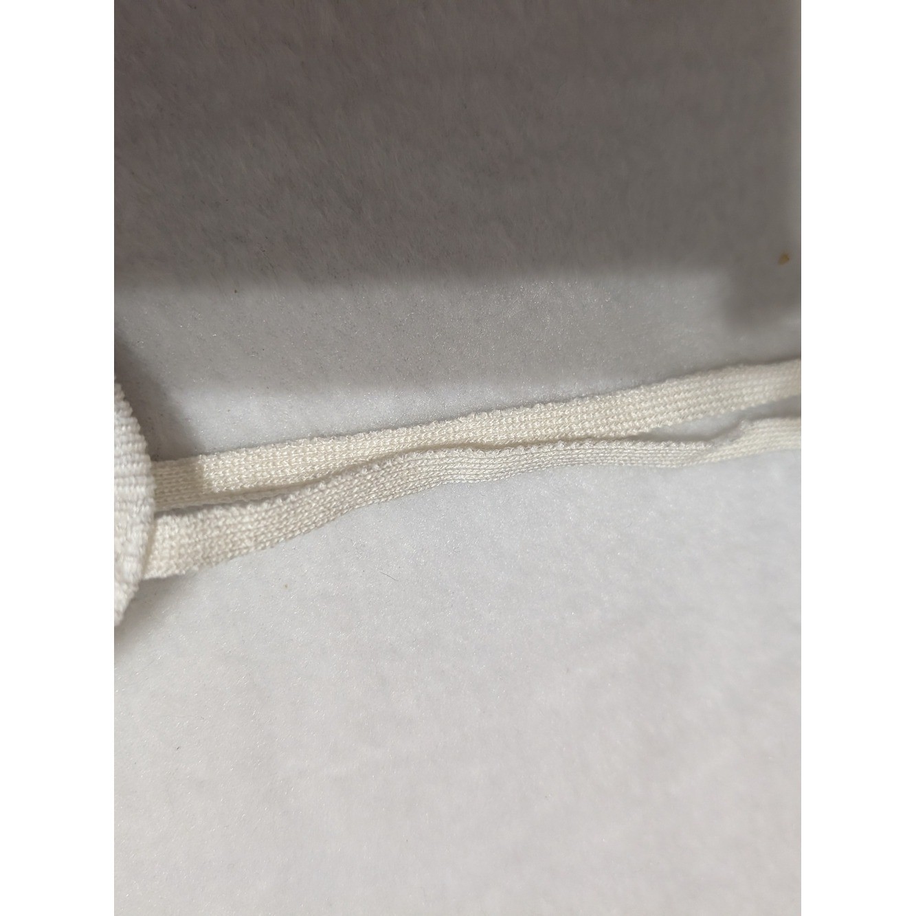 White Ribbed Knit Cami with Gold Accent Buttons SizeM Old money