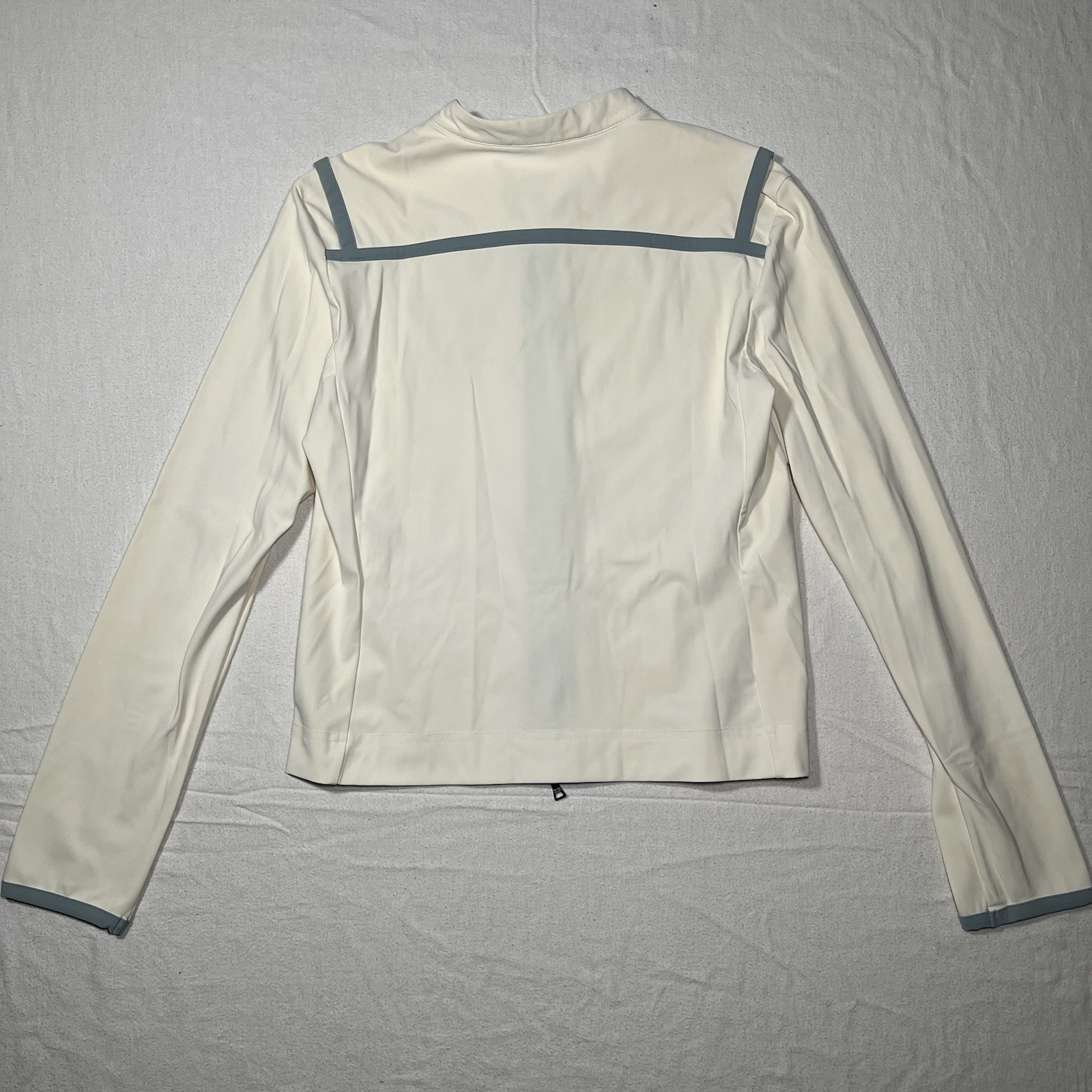 Vintage PRADA Zip Up Jacket Fashion Pre 2001 Biker Size Medium