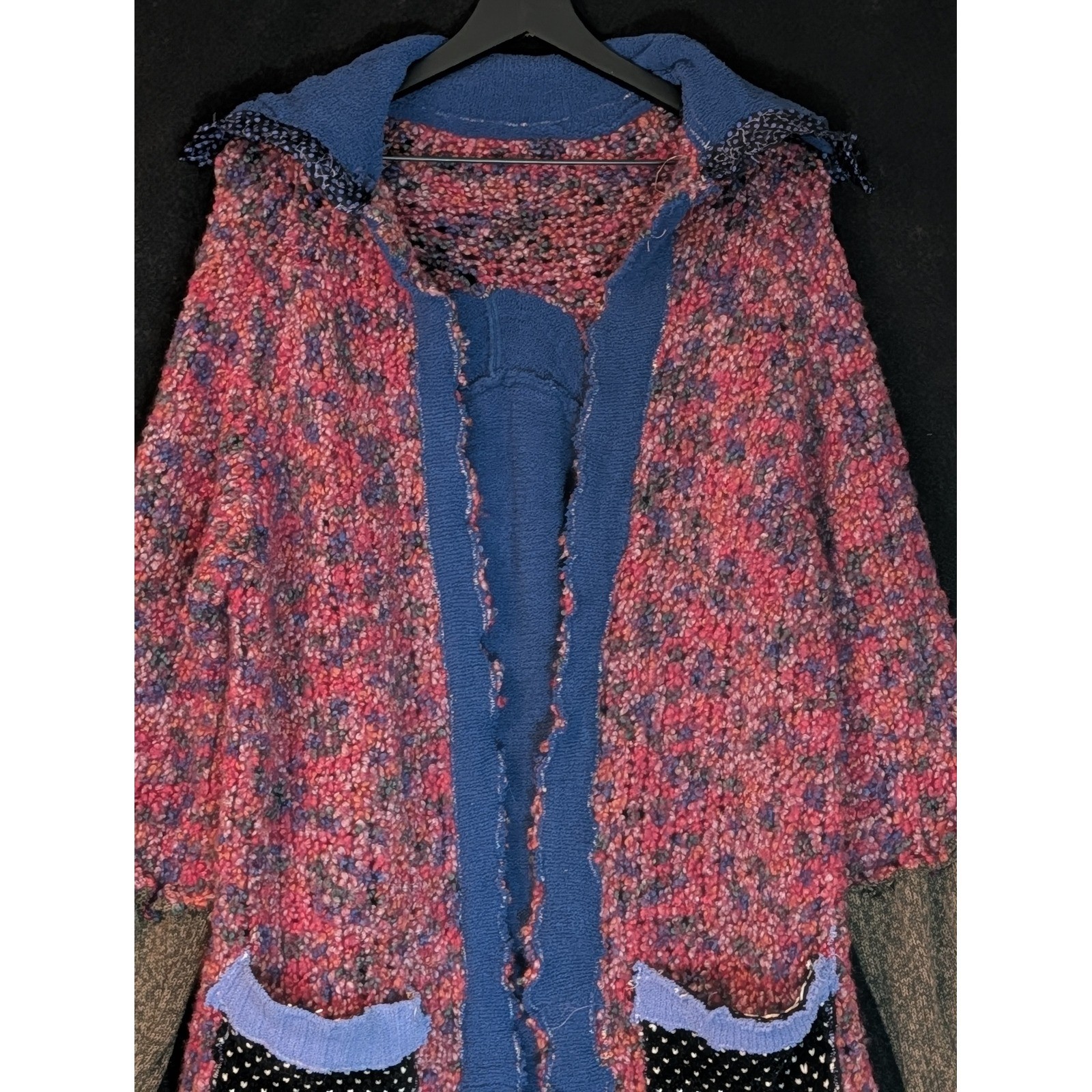 OOAK Handmade Wearable Art Patchwork Duster Coat Lagenlook Boho Artisan Festival