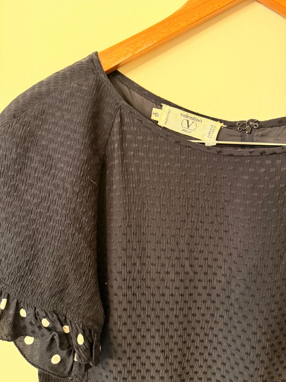 Rare 90&rsquo;s Vintage Valentino Silk Dress Made in Italy in Excellent Condition