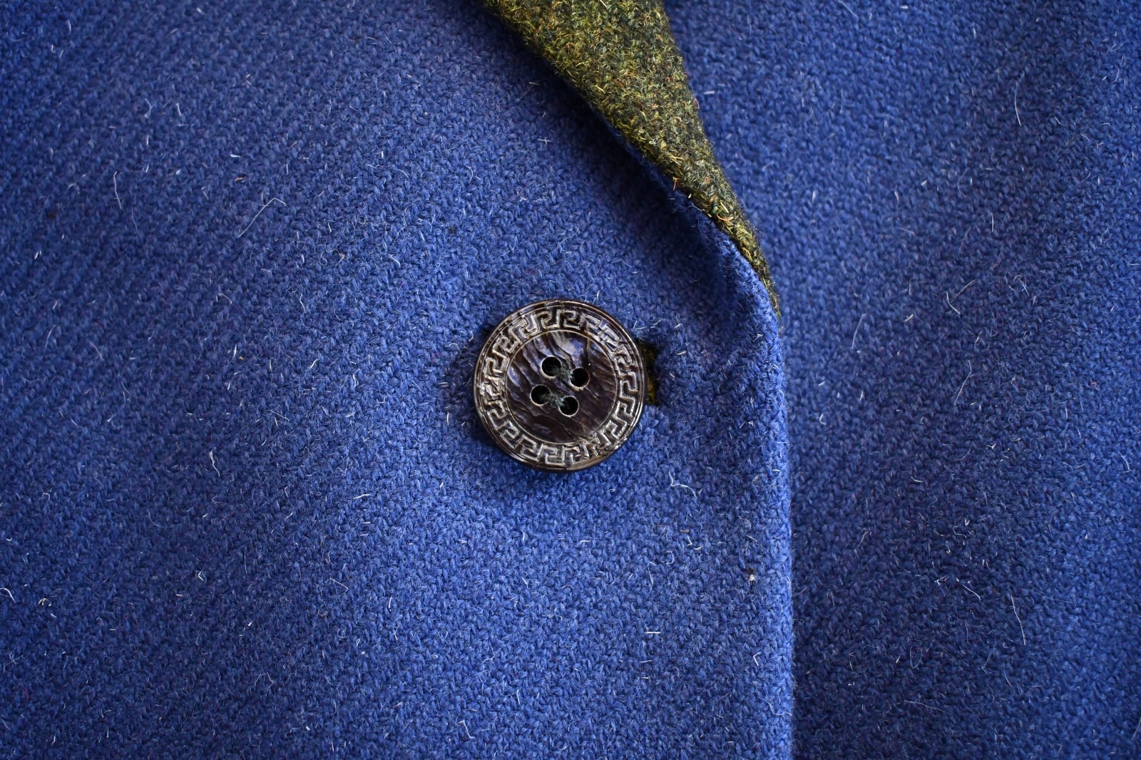 Vintage Authentic GIANNI VERSACE COUTURE 100% WOOL Blazer Jacket IT-40 US-6/8 M