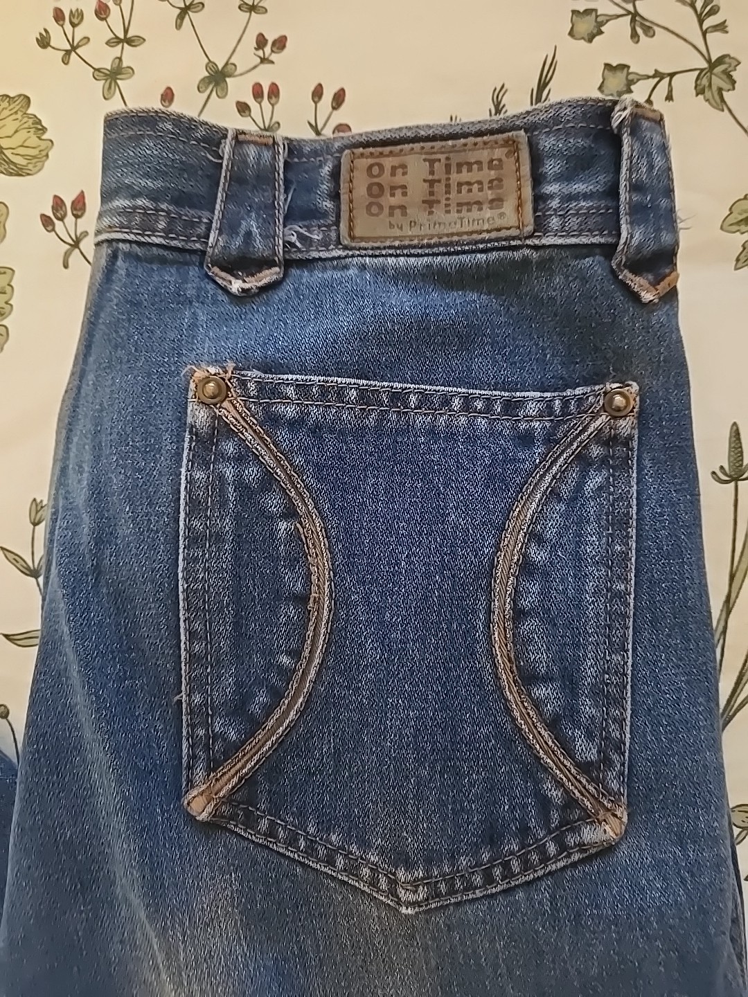 RARE 70s Vintage Jeans by « On Time » by Prime Time, 30×30 (room in hem), Wide Leg