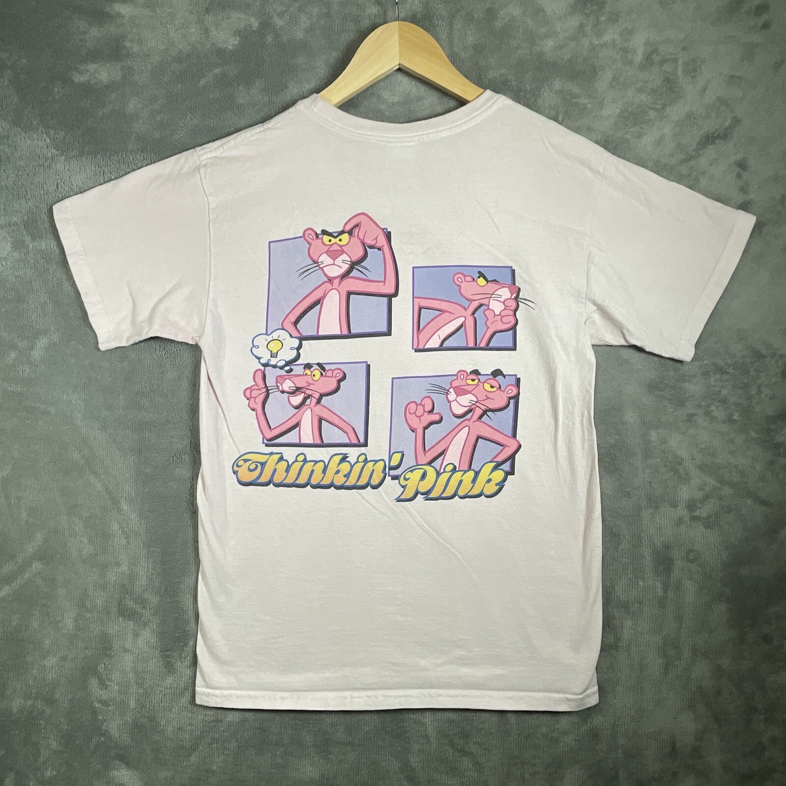 VTG 2001 Pink Panther T-Shirt Women’s Small Pink RARE Original Y2K Jerry Leigh