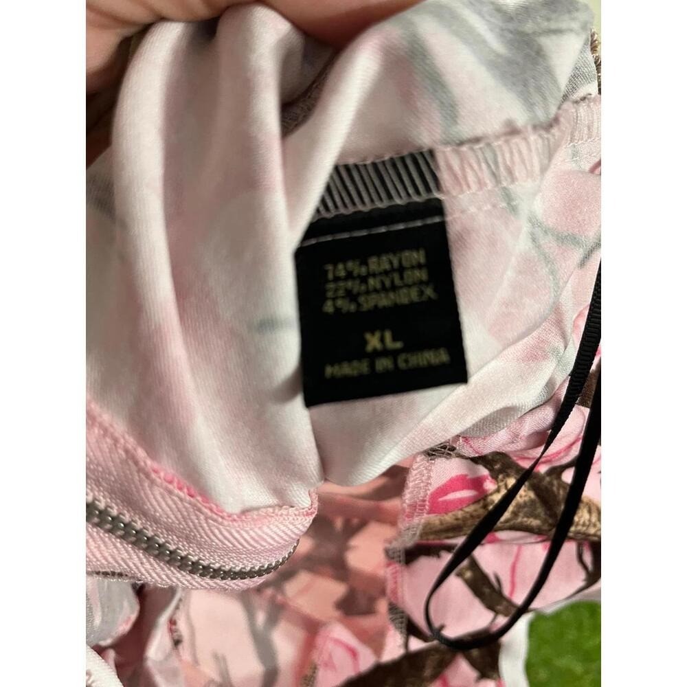 Like An Angel Pink Camouflage Print Corset Top Juniors XL