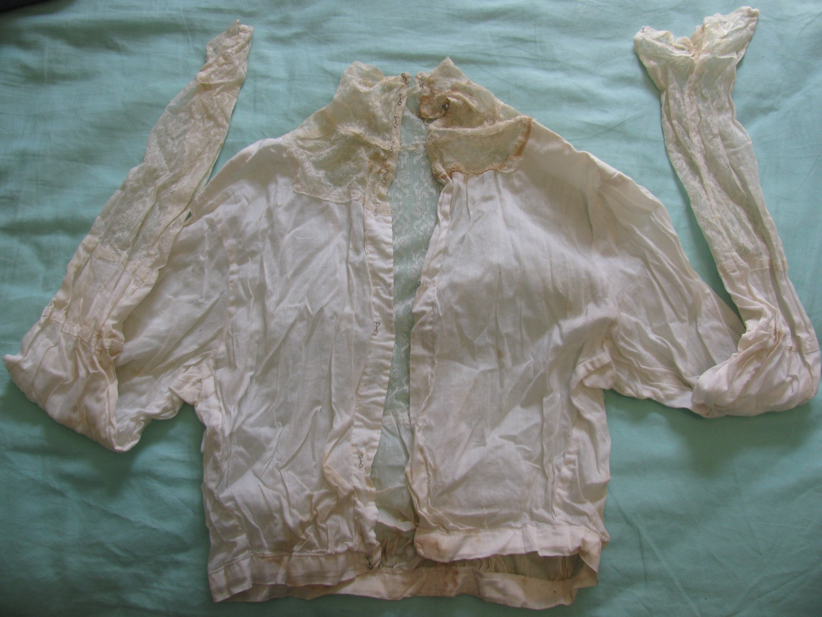 Antique Womens Blouse Circa 1900 Small