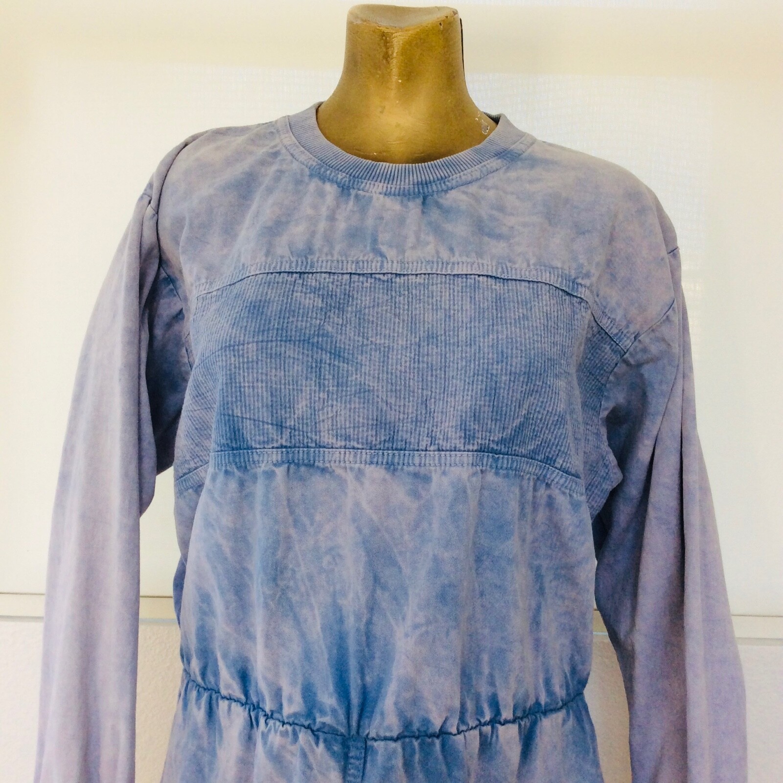 Vintage 80’s CHEROKEE Denim Chambray SLOUCHY DRESS Size 12