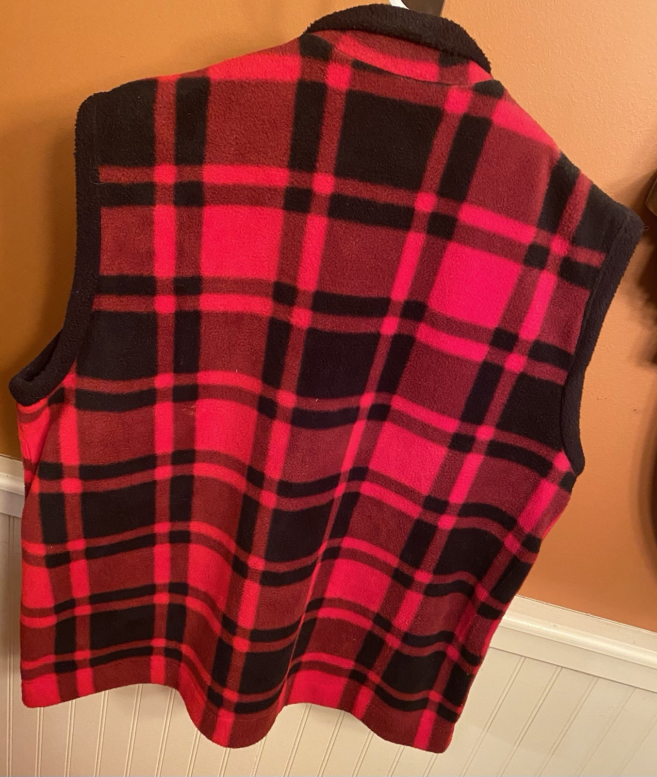 Vintage Rafaella Petites Women’s Zip Vest M (Runs Large, 2X) Buffalo Plaid