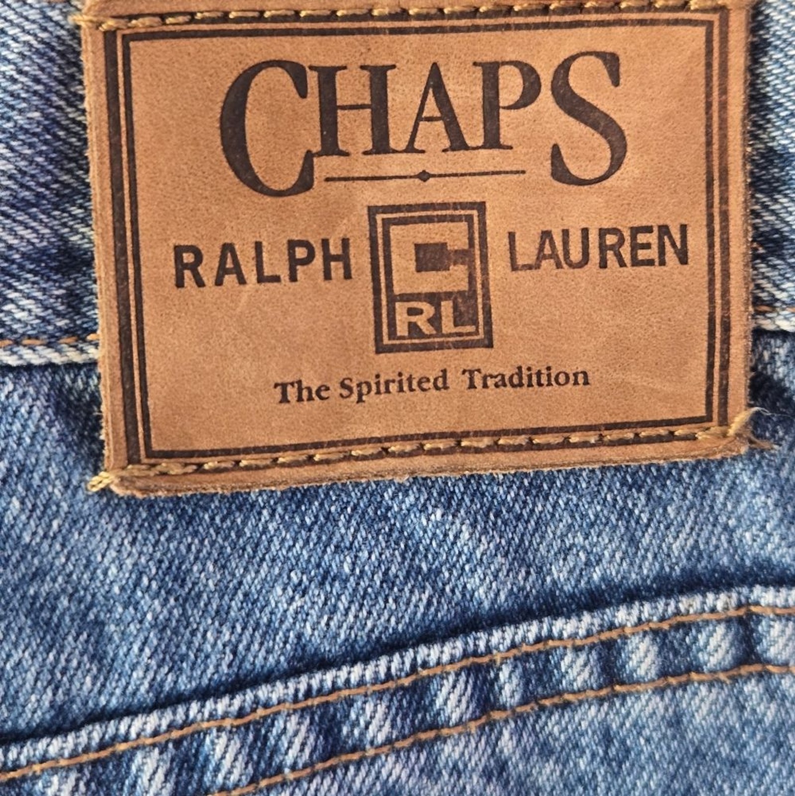 VTG Chaps Ralph Lauren « The Spirited Tradition » Jeans | 32×30 (Actual)