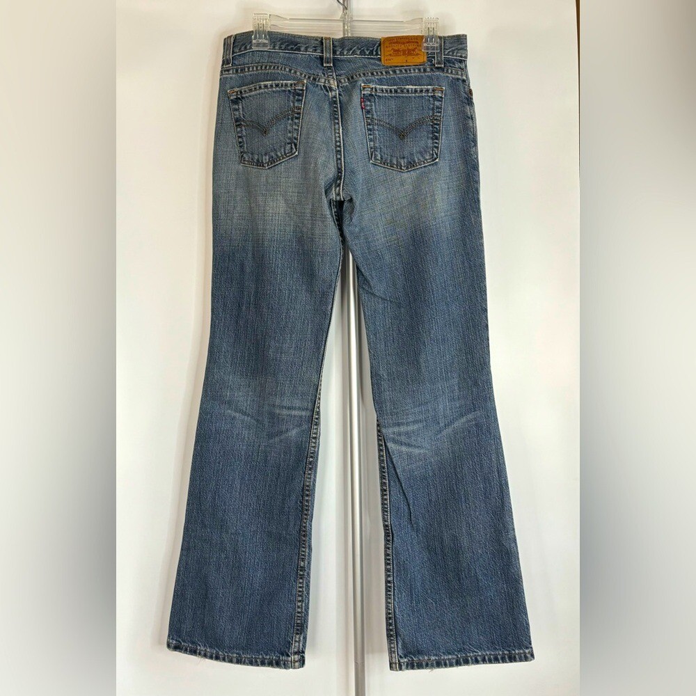 VTG Levi&rsquo;s 2001 518 Super-low Bootcut Made in USA 05/2001 Vintage Sz 7 Juniors