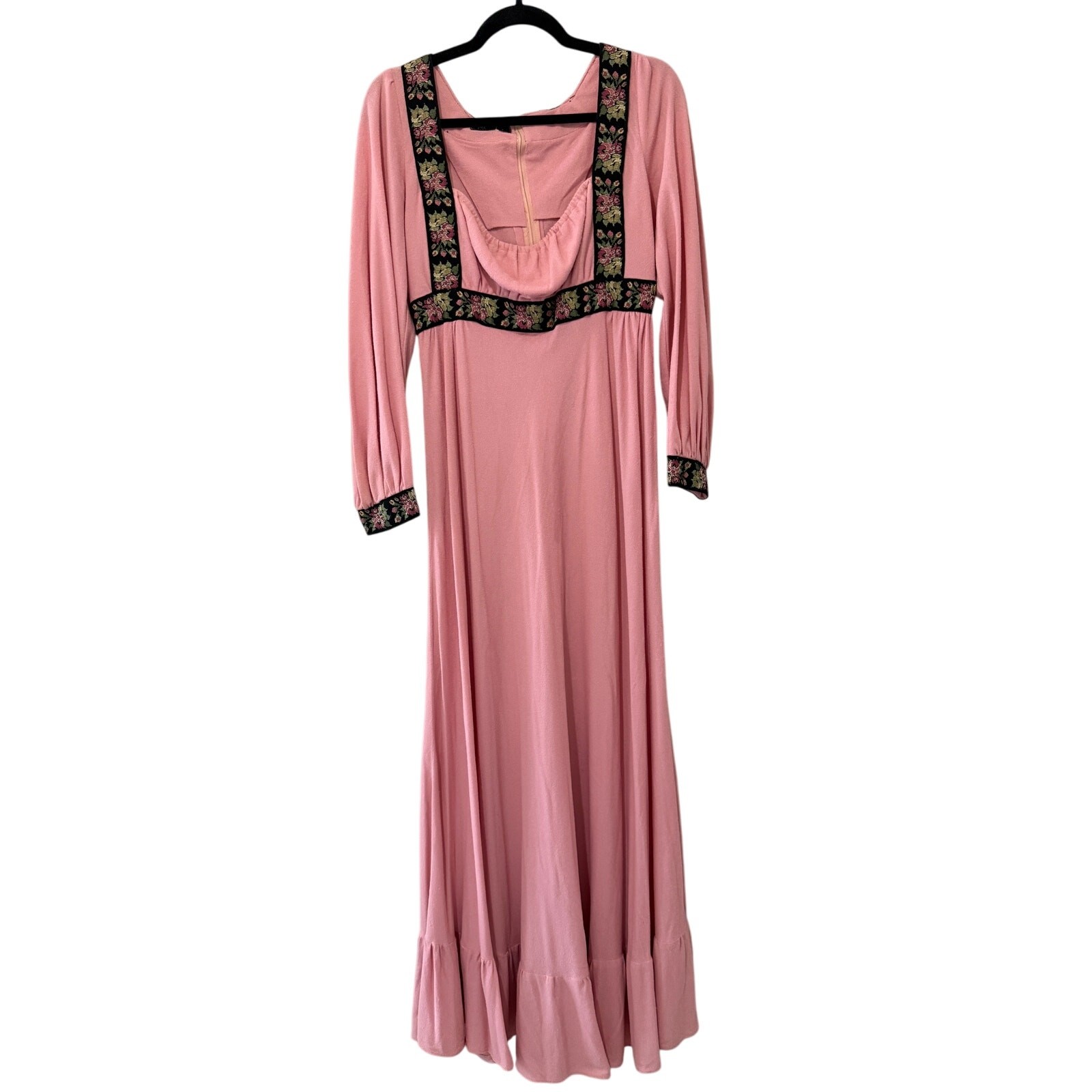 Gunne Sax Black Label Vintage Rare Renaissance Long Sleeve Dress Women&rsquo;s