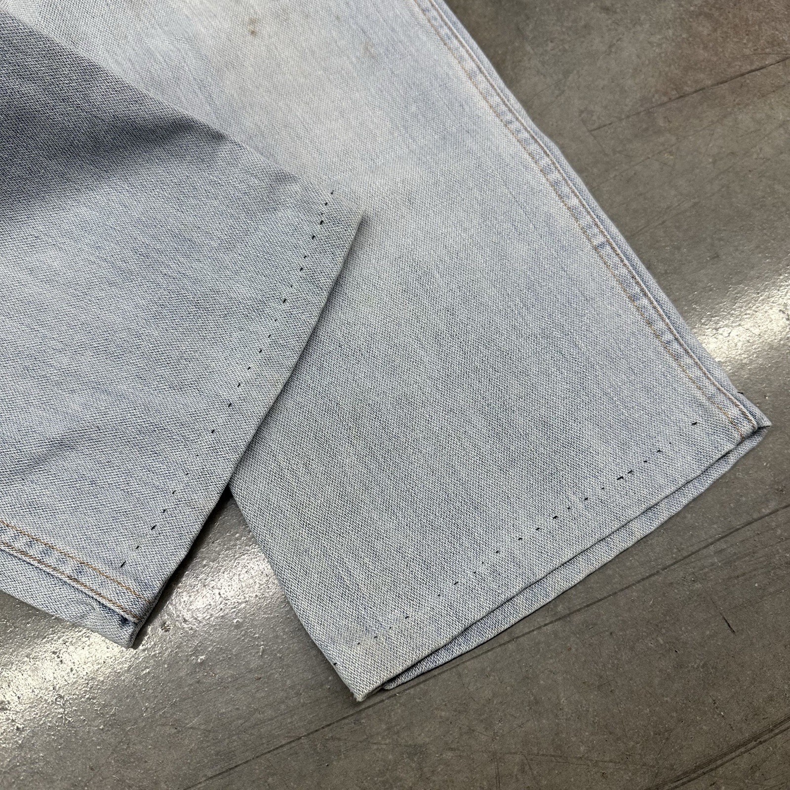 Vintage 70s 80s Women’s Cheap Jeans Brand Scovill Light Wash Straight Leg 28×26