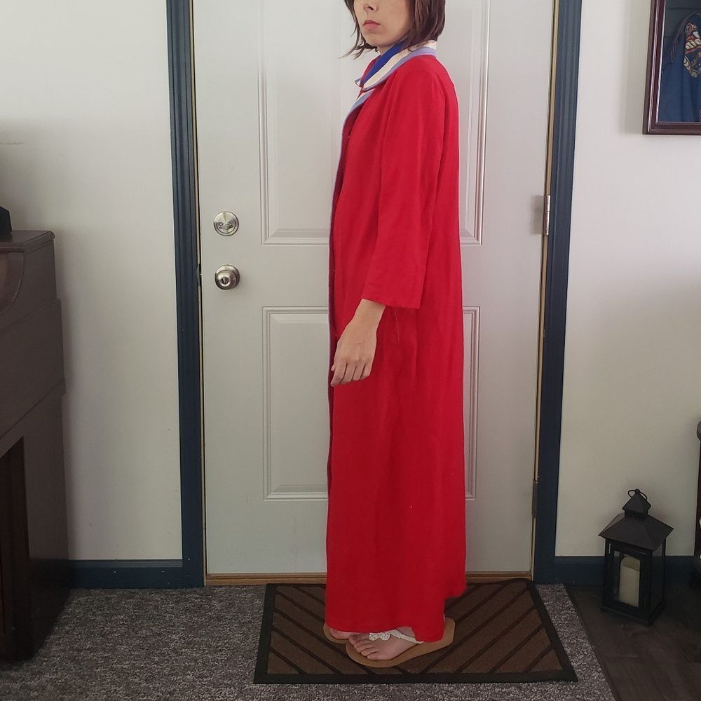 70s Red, White, and Blue Robe