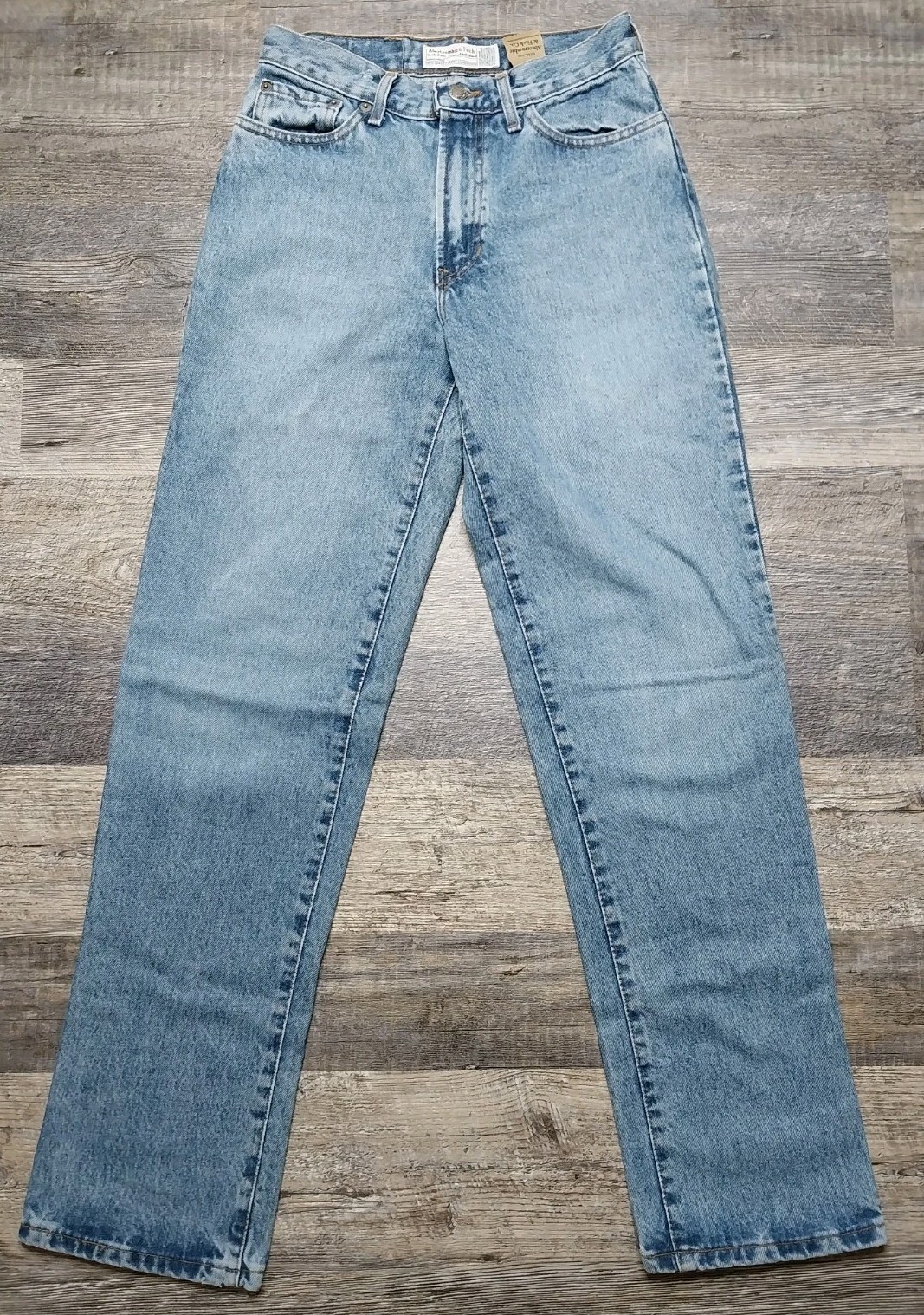 Vintage 90s Abercrombie & Fitch Jeans Women&rsquo;s 2 Retro Cotton USA New Nwt Nos
