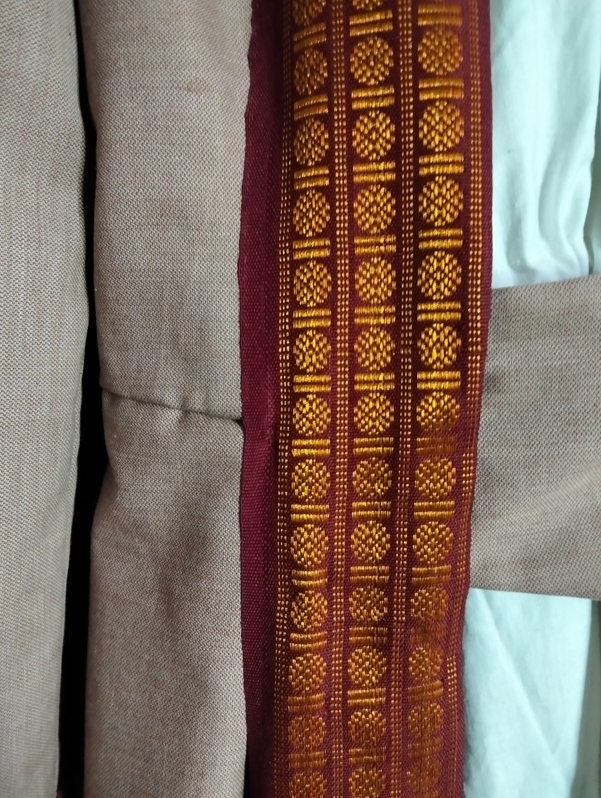 edwardian style dressing gown antique like Victorian reenactment
