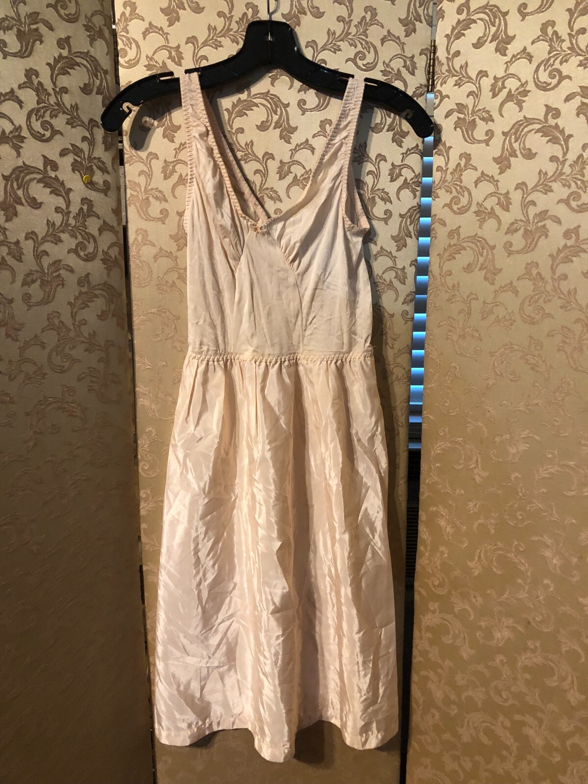 Olga Vintage Peach Ivory Full Slip Size 34