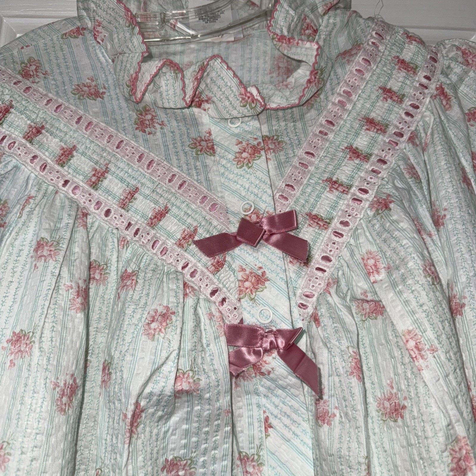 Vtg Lot 3- NWT Gilligan O’Malley Willow Creek Robe Housecoat Prairie Floral XL