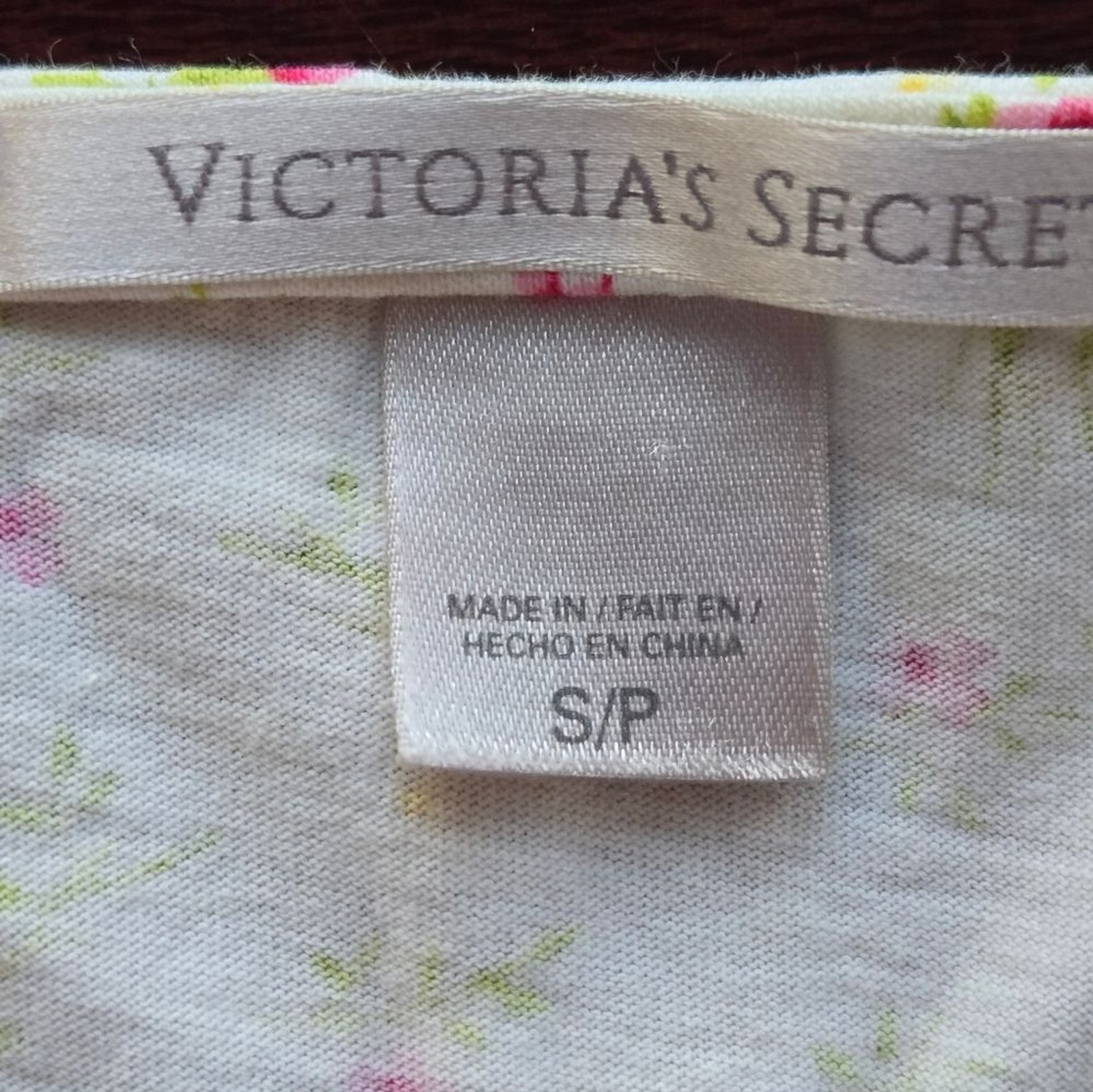 VTG Victoria’s Secret Floral Eyelet Cotton Babydoll Cami Top Small