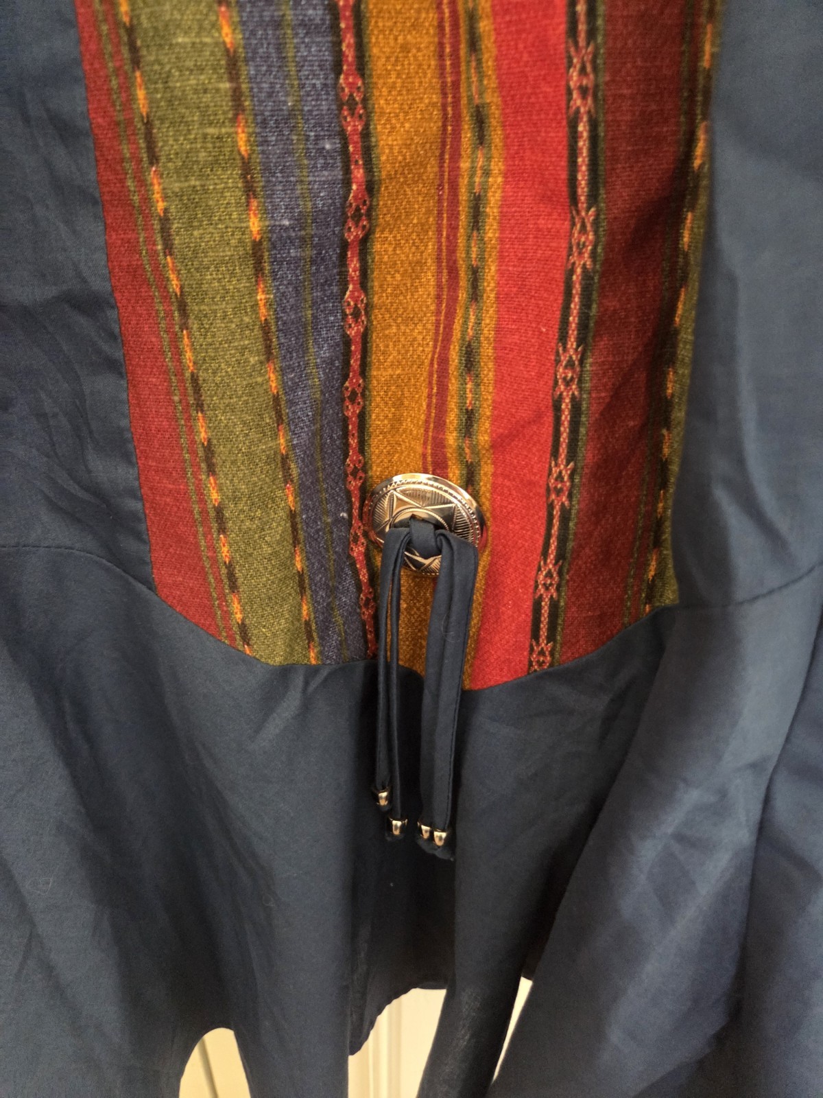 Malco Modes Vintage Partners Please Western Prairie Skirt Size 8 square dancing