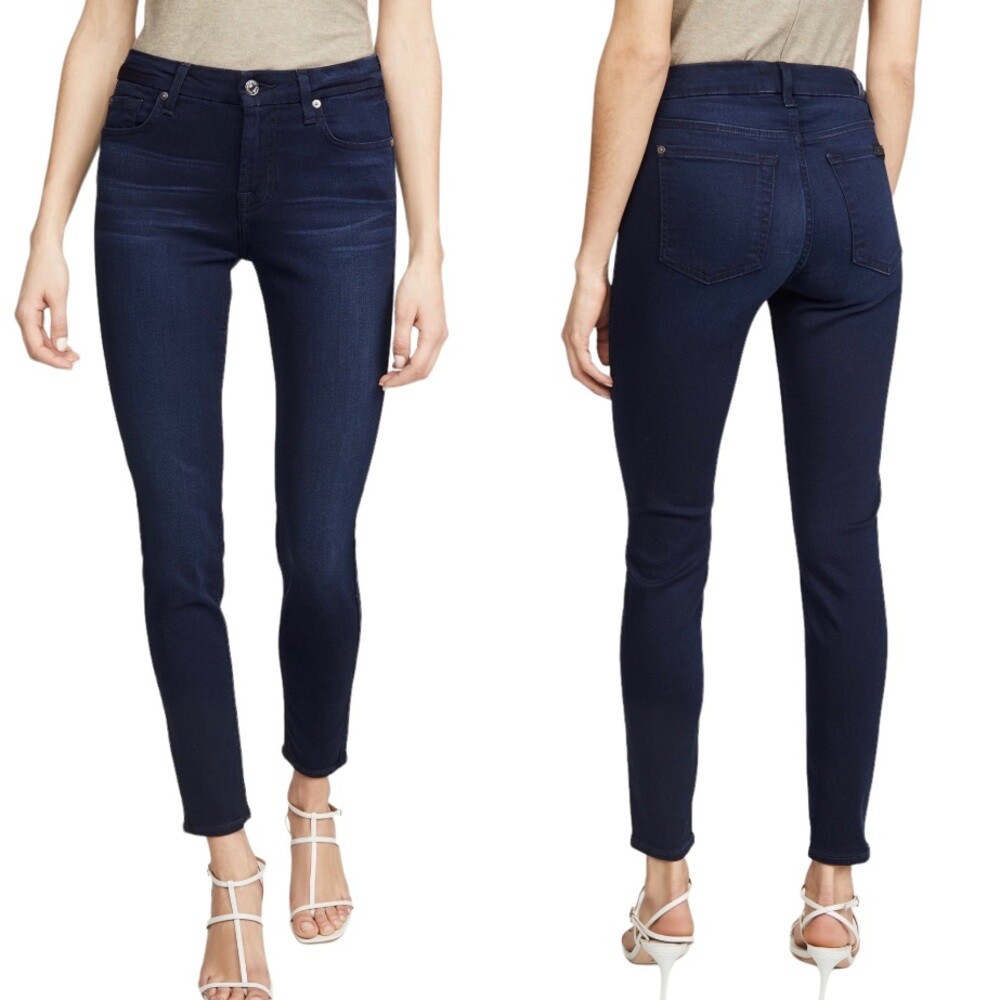 7 For All Mankind The Ankle Skinny Mid-Rise Supersoft Jegging Jean 73208