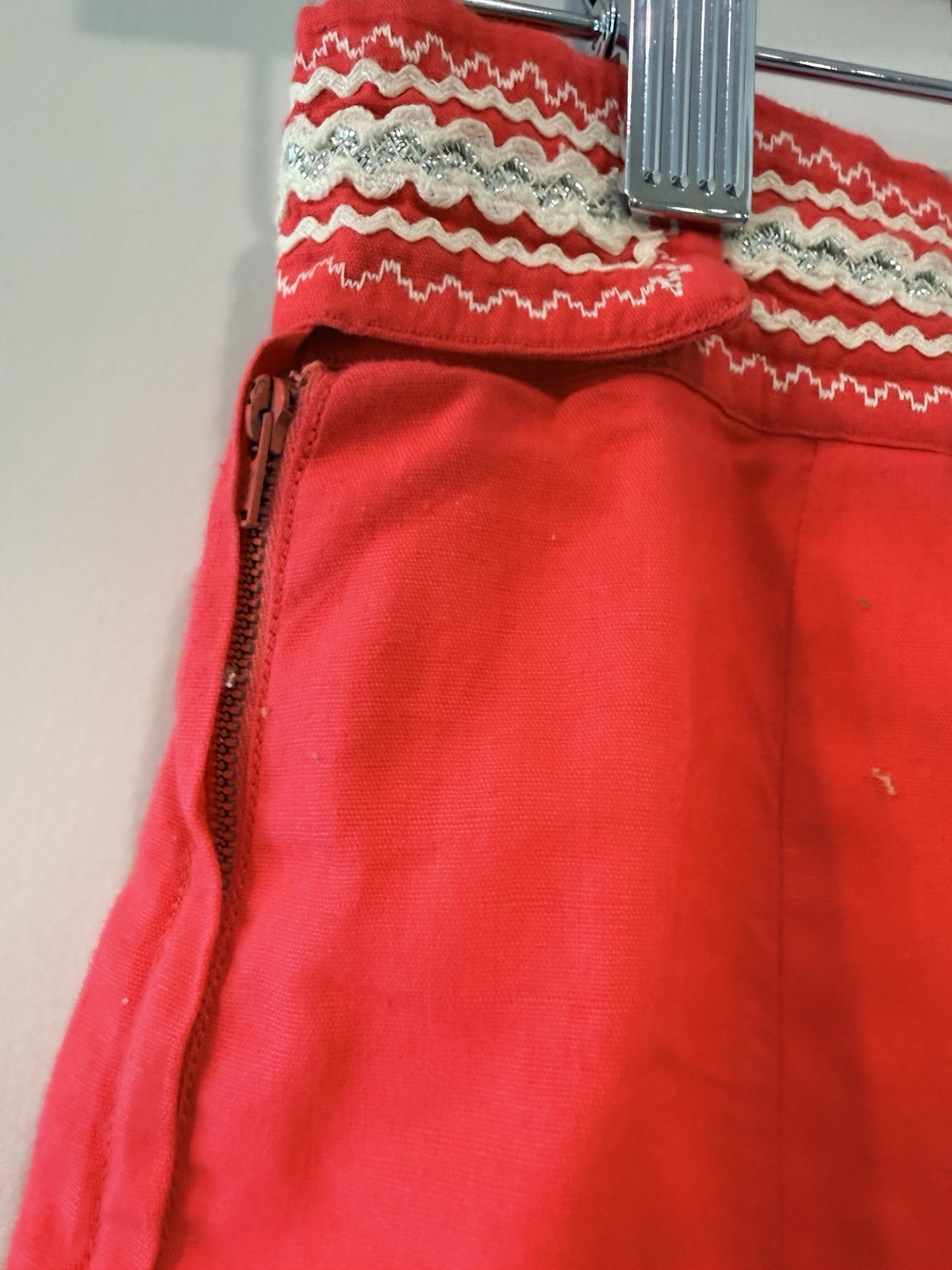 Vintage 40s 50s Patio Shorts & Top Set Western Swing Rockabilly Pink Hollywood