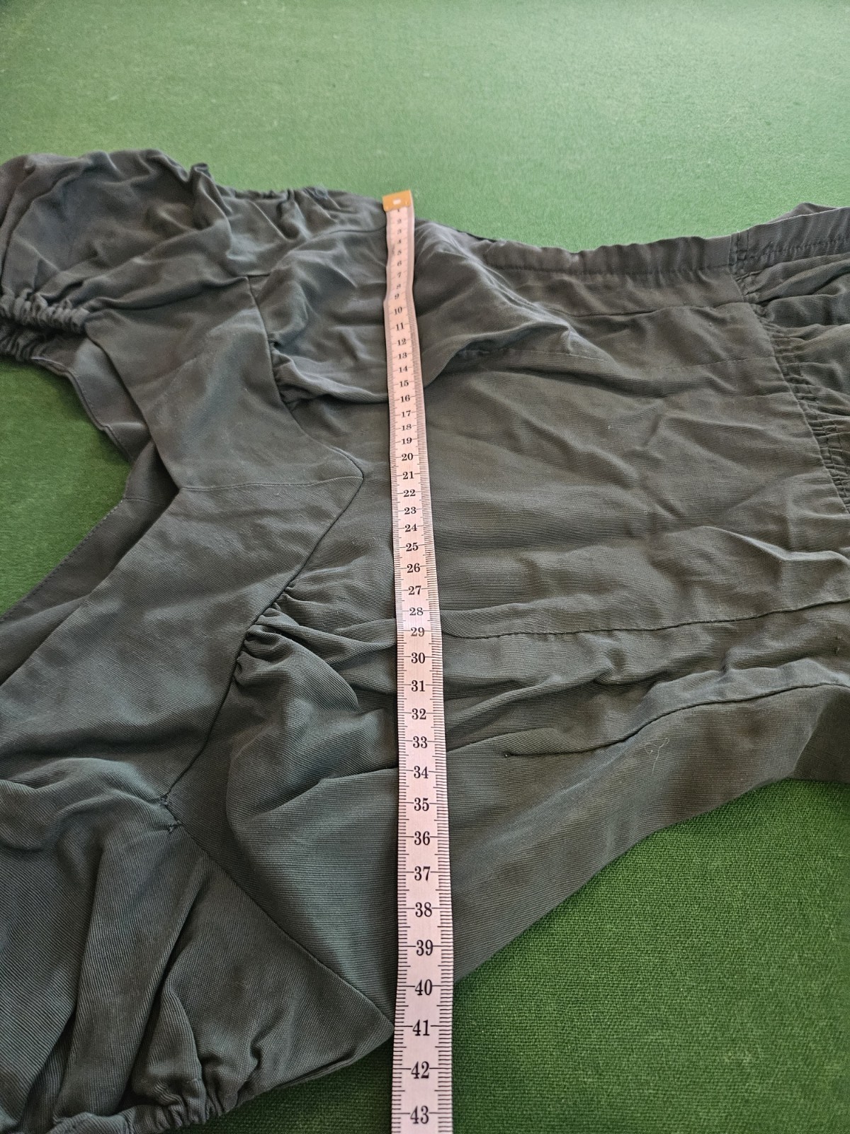 Vintage Authentic Victorian Edwardian Forest Green Dress Size XS-S