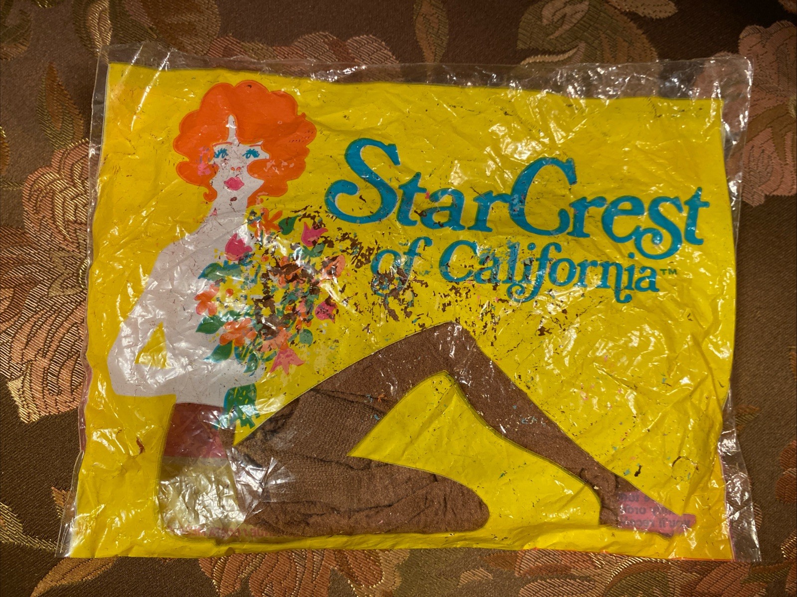 Starcrest Of California NIP VTG 1973 Pantyhose Wom M 110-140 lbs., Color: Spice