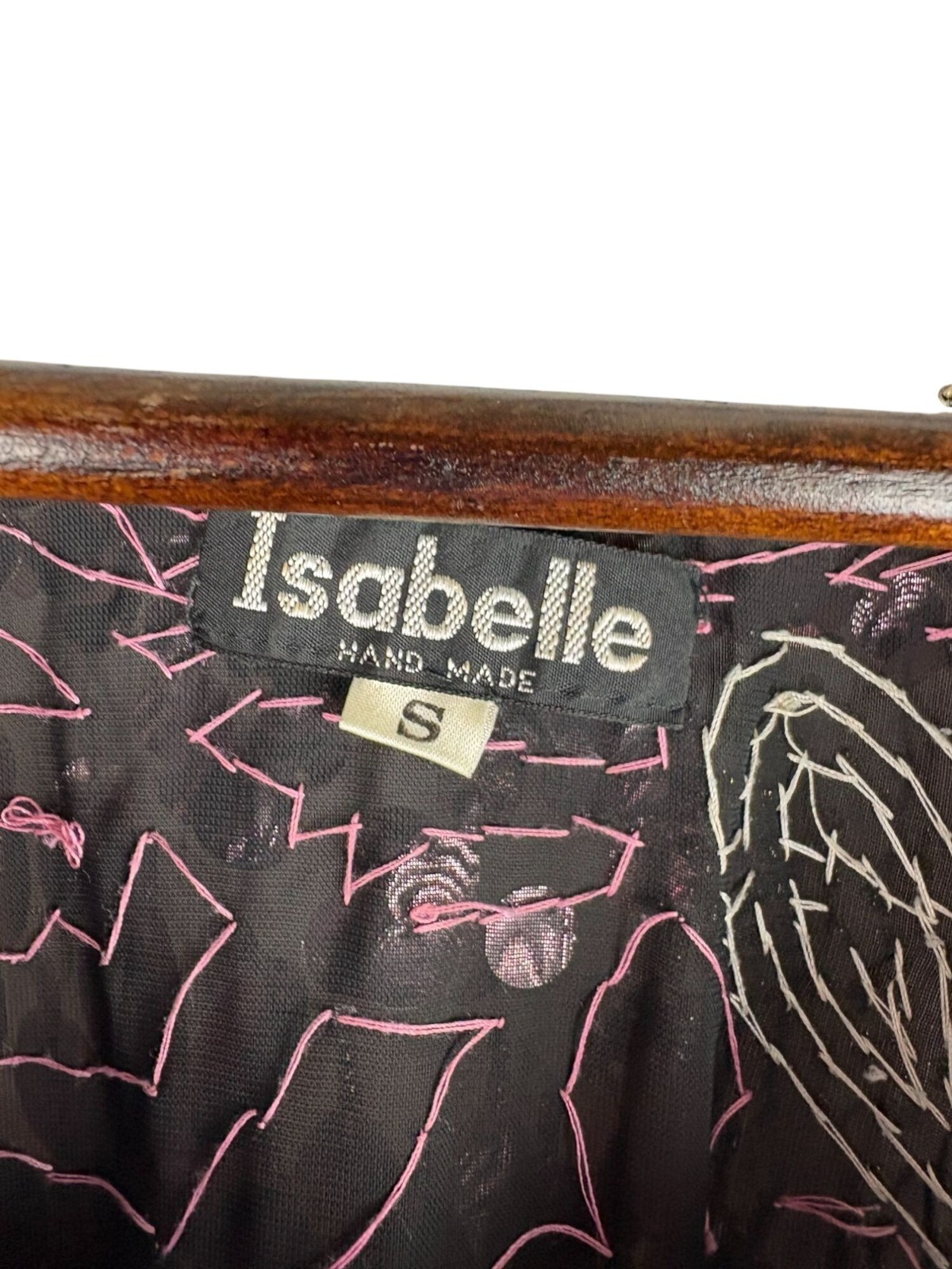 VTG Isabelle Hand Made Pink Sequin Sleeveless Top Artisan Crafted Women&rsquo;s Small