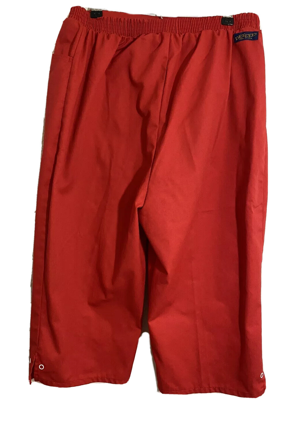 Vintage Pants Red Workwear DeeCee Made in USA 1980s Sz 16