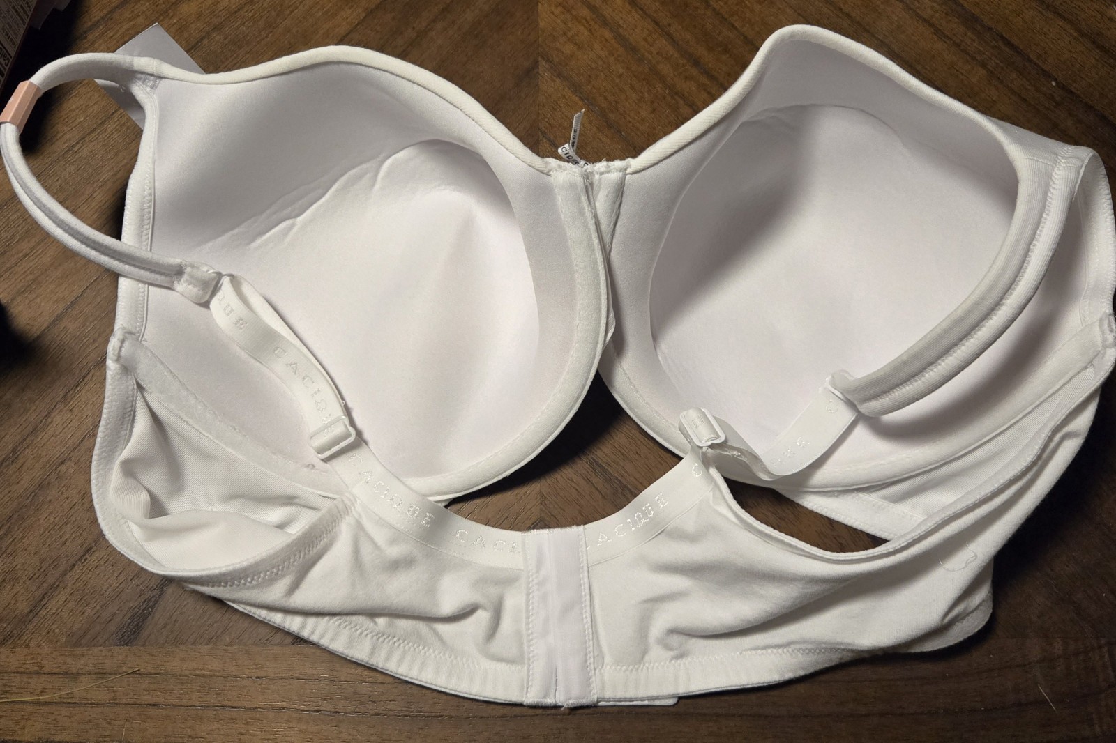 Cacique Gray Lace Lightly Lined T Shirt Bra Size 44DD NWT Flaw