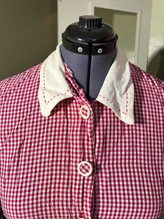 Vintage Sophisticates by Jonathan Martin Women&rsquo;s Skirt Set Pink White Gingham