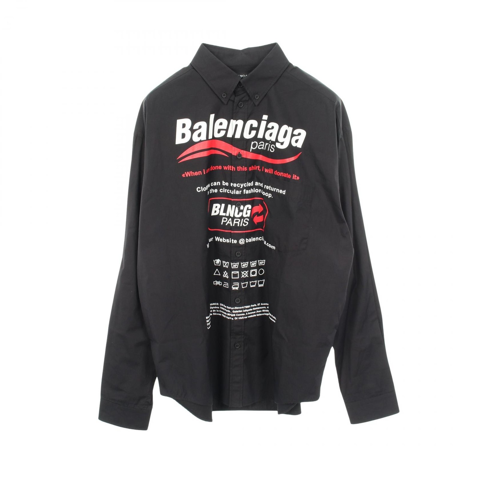 Balenciaga Logo Print Knit Top – DUTY FREE