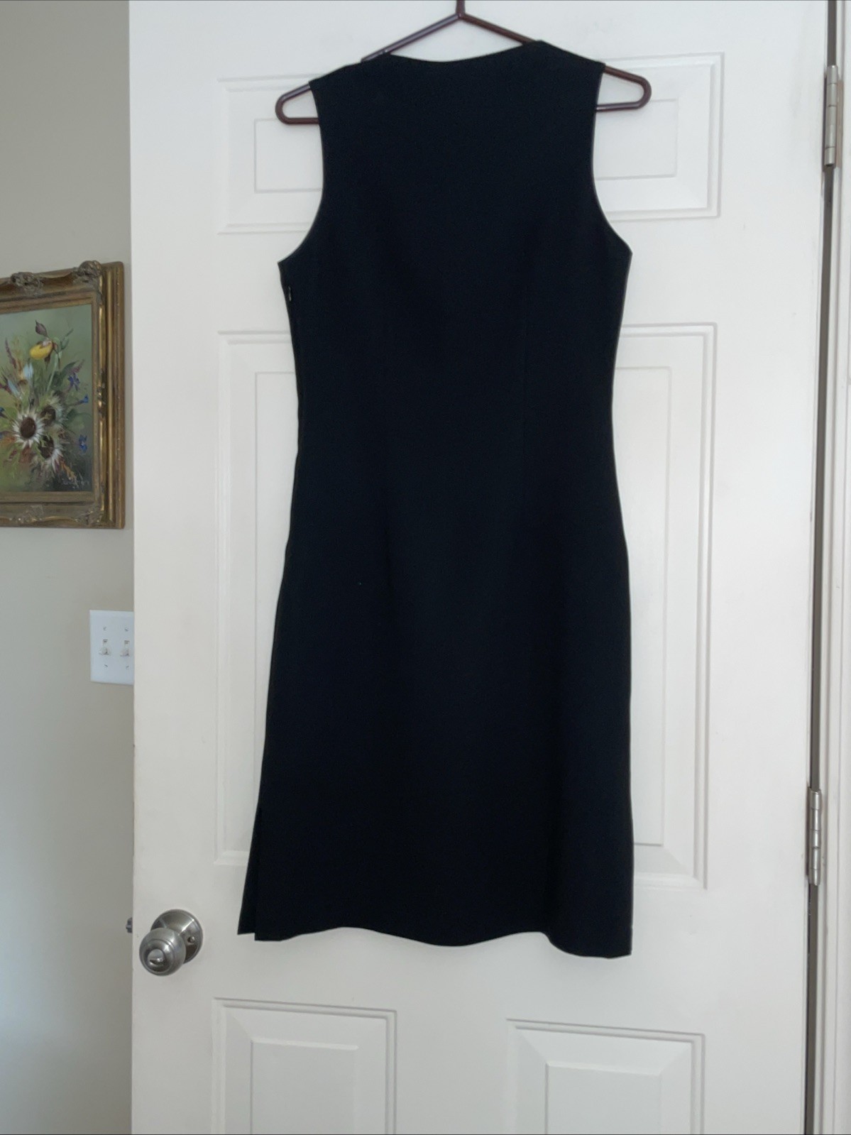 Vintage Harold&rsquo;s Black Lined Sheath Dress Made In USA Women&rsquo;s Size 4 EUC
