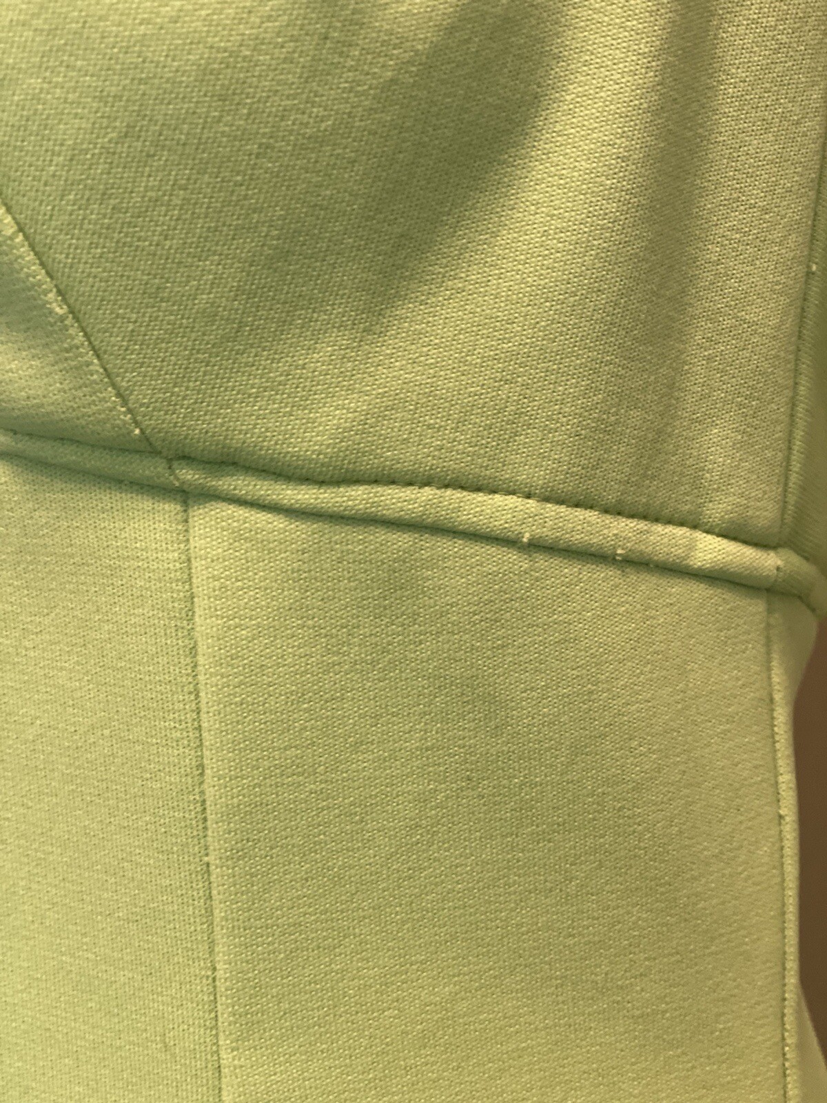 Vintage 60’s 70’s Lime Green Retro Halter Lapel A-line Mini Disco Sport SunDress