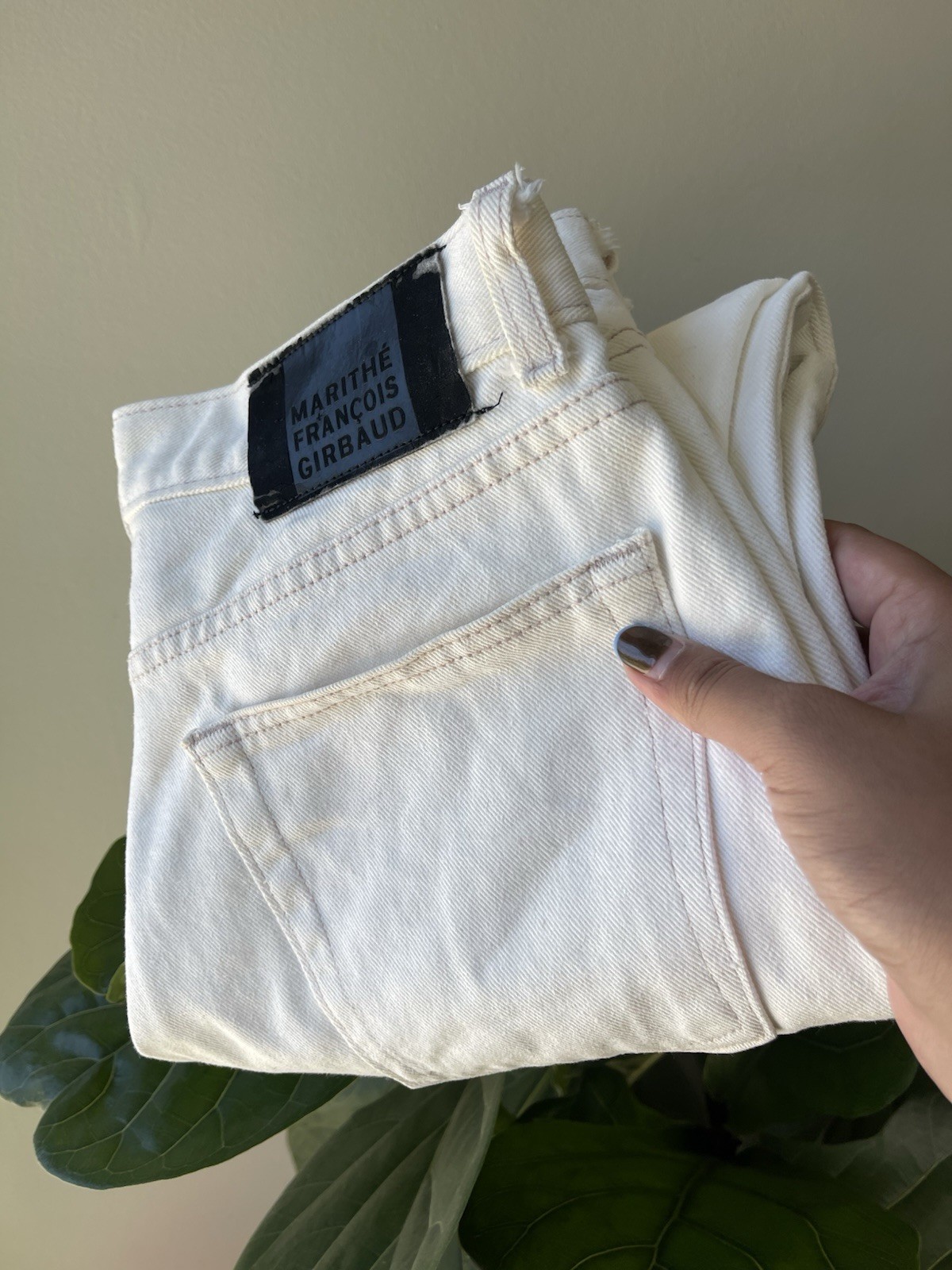 Vintage Marithe + Francois Girbaud Denim Pants Size 34×30 (Actually 30×25.5)