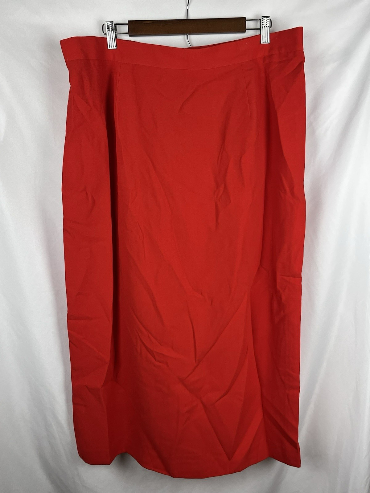 NEW $390 Lloyd Williams Red Beaded 3Pc Blazer Tank Skirt Set 18W Mother of Bride