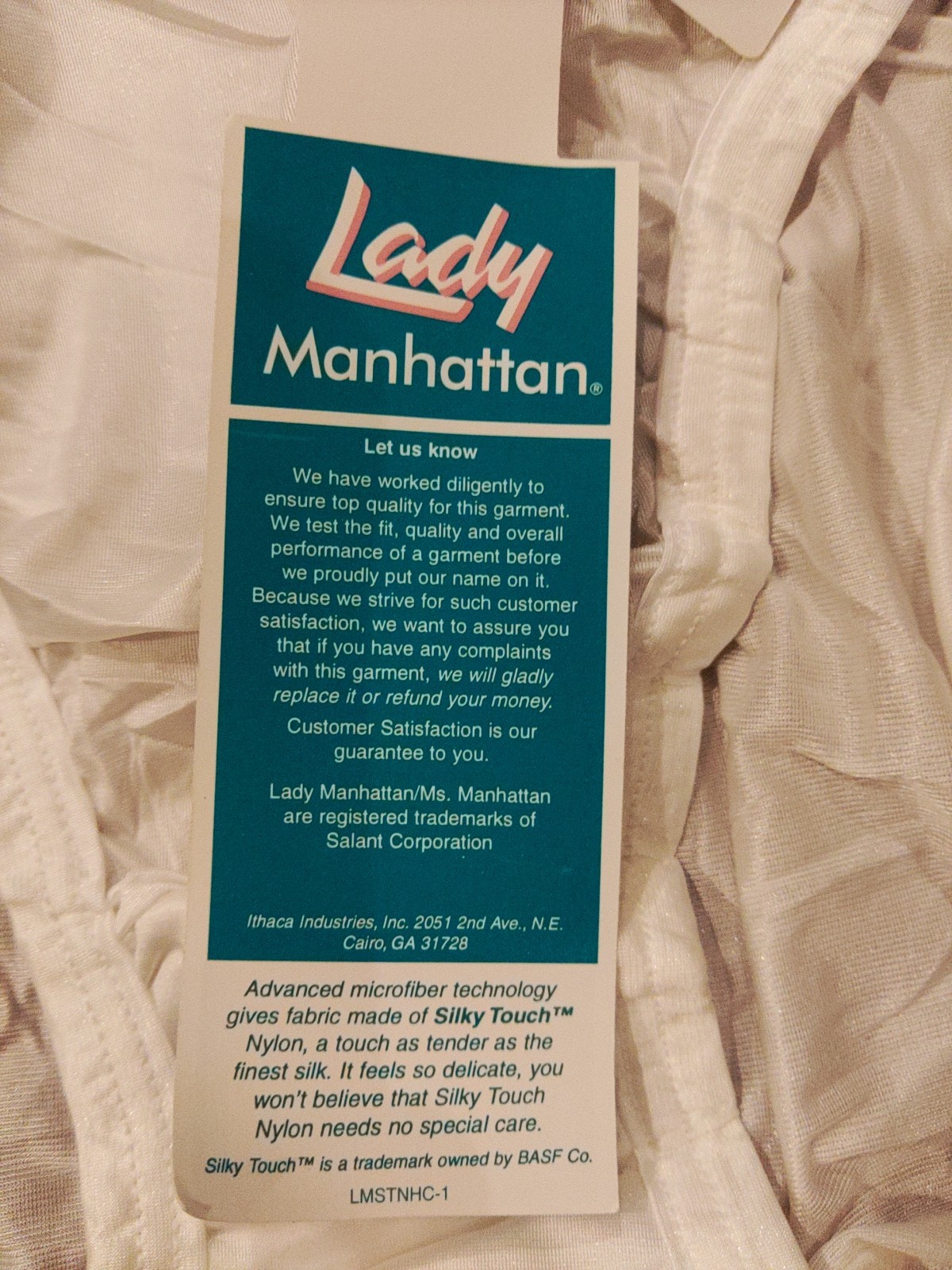 Vtg Lady Manhattan Size 6 Silky Soft Touch 100% Nylon Hicut Brief Panties NWT