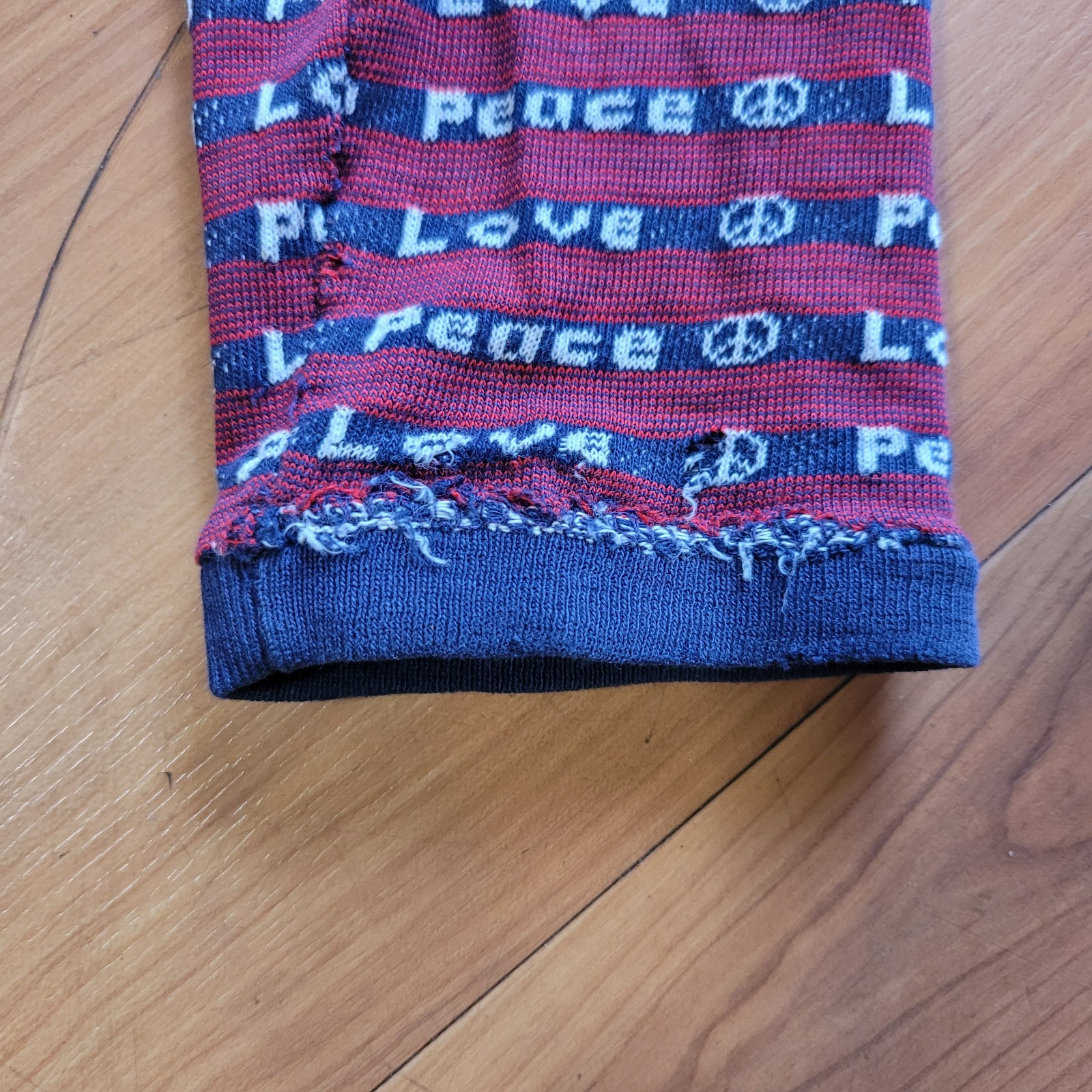 Counterculture Henley Shirt, “Peace / Love” Motif | United States, c. 1970s–1980