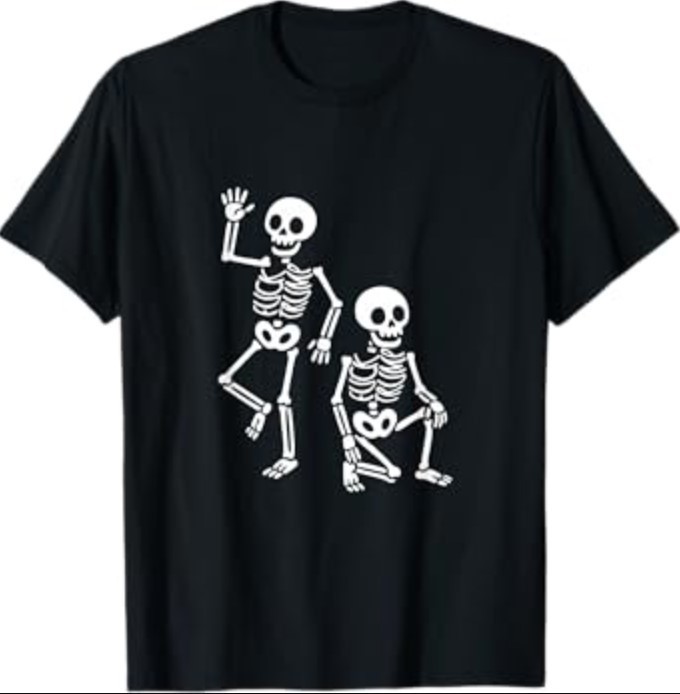 Anti Trump Halloween Skeleton T-Shirt