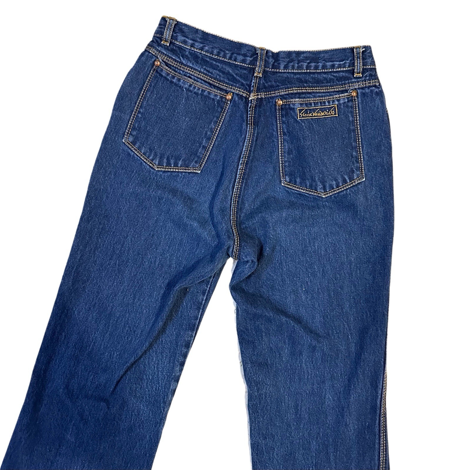 Vintage High Waist Denim Straight Leg 70s / 80s Gloria Vanderbilt for Murjani 12